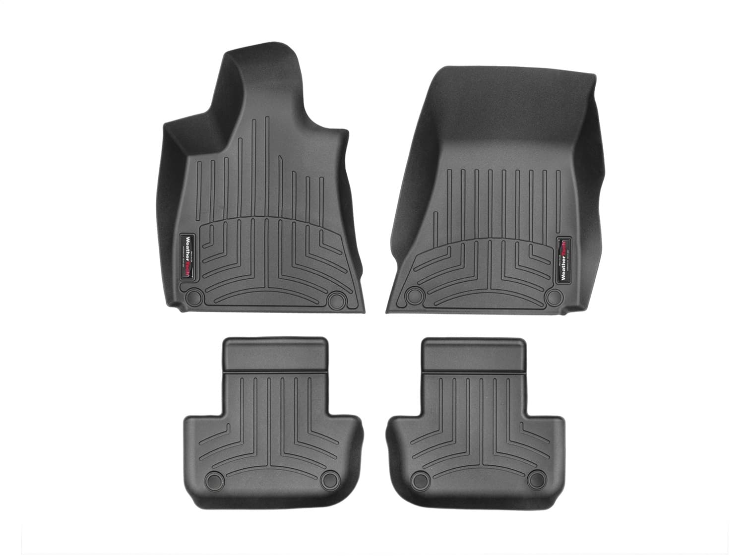 Weathertech - 448831-445653 - Front and Rear - Floor Mat Set image 1