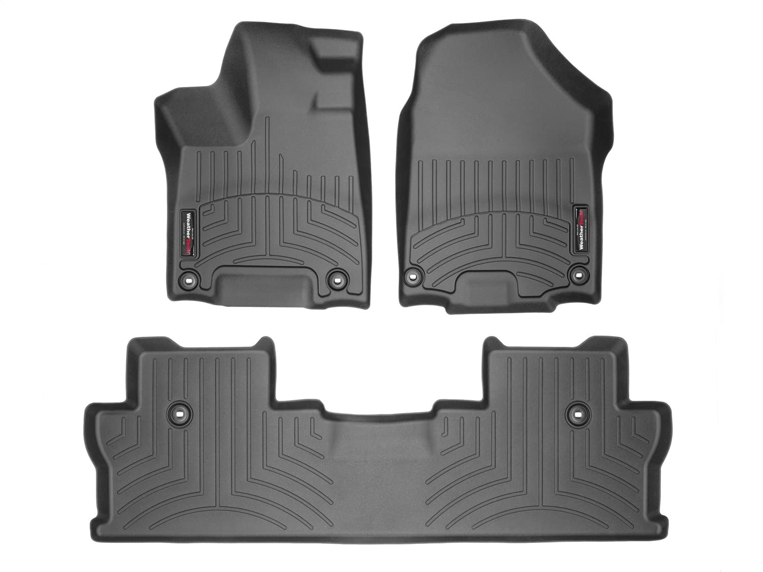 Weathertech - 44971-1-2 - Front and Rear - Floor Mat Set image 1