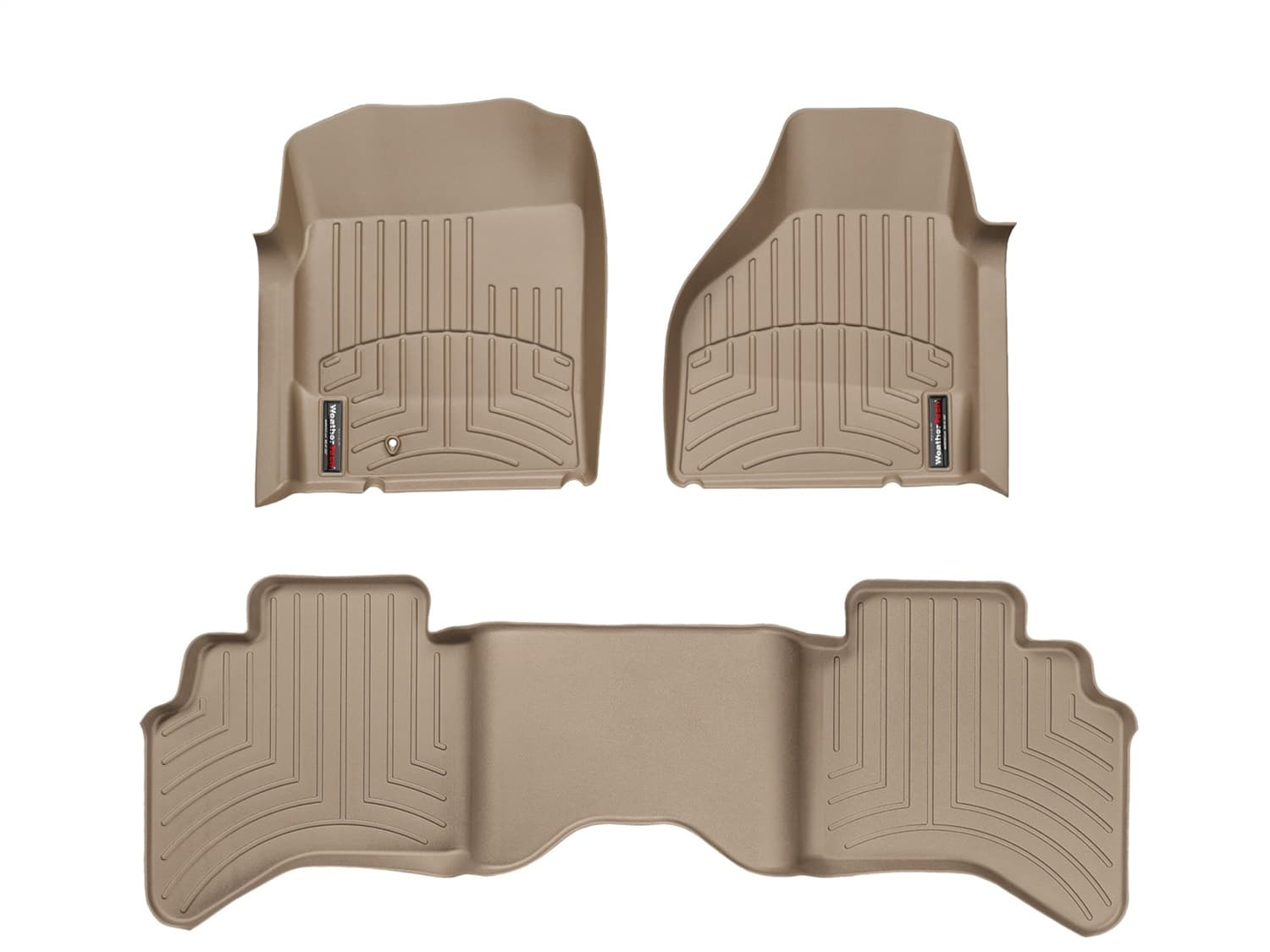 Weathertech - 450121-450042 - Front and Rear - Floor Mat Set image 1