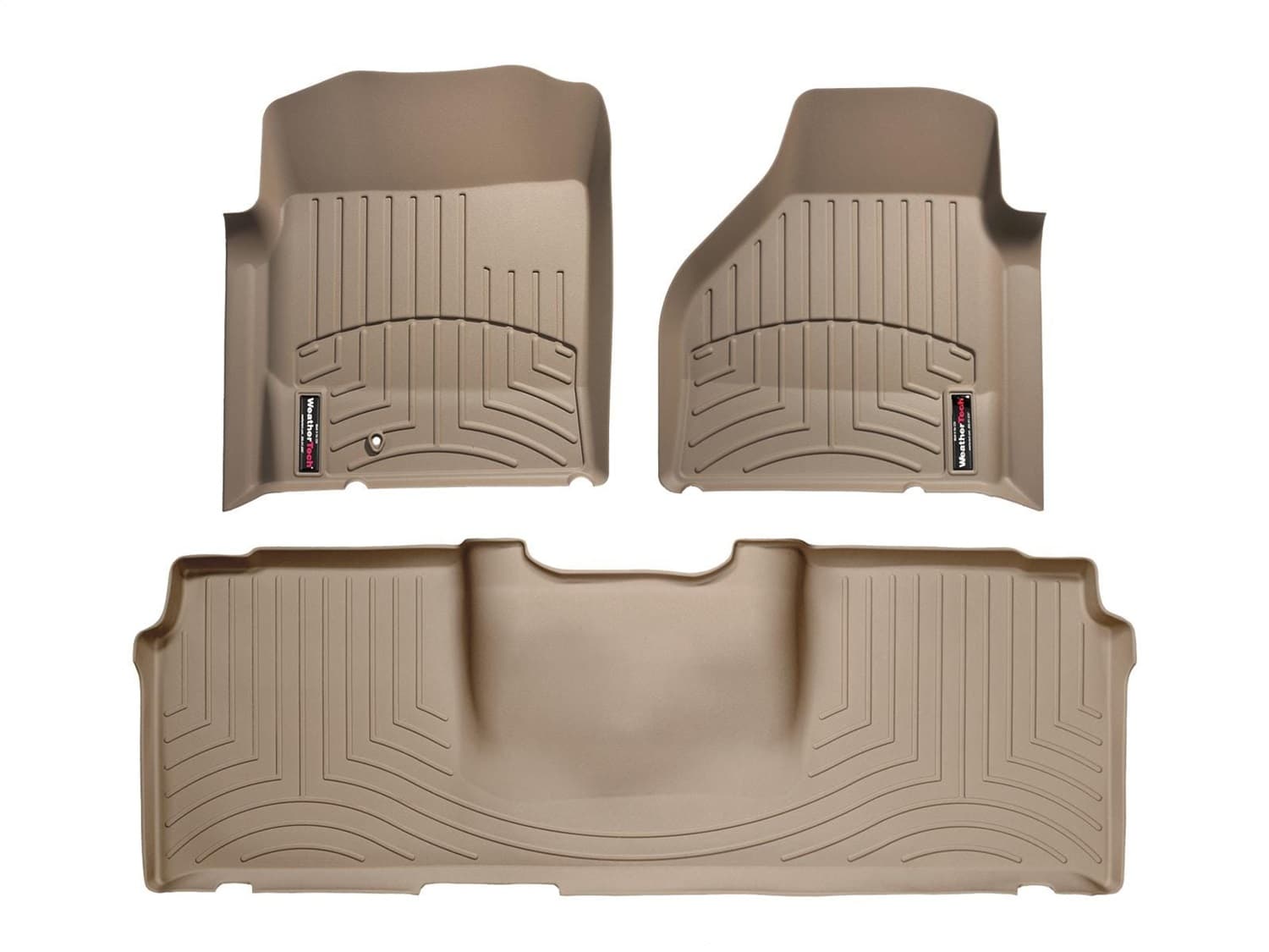 Weathertech - 45012-1-3 - Front and Rear - Floor Mat Set image 1