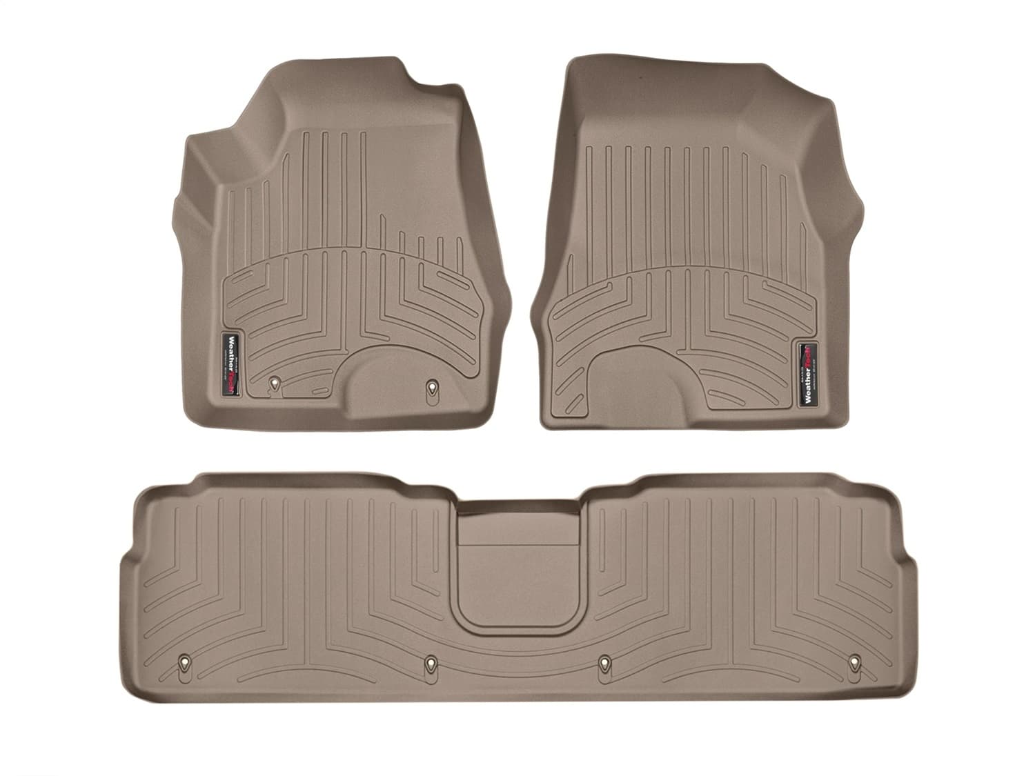 Weathertech - 450141-450393 - Front and Rear - Floor Mat Set image 1
