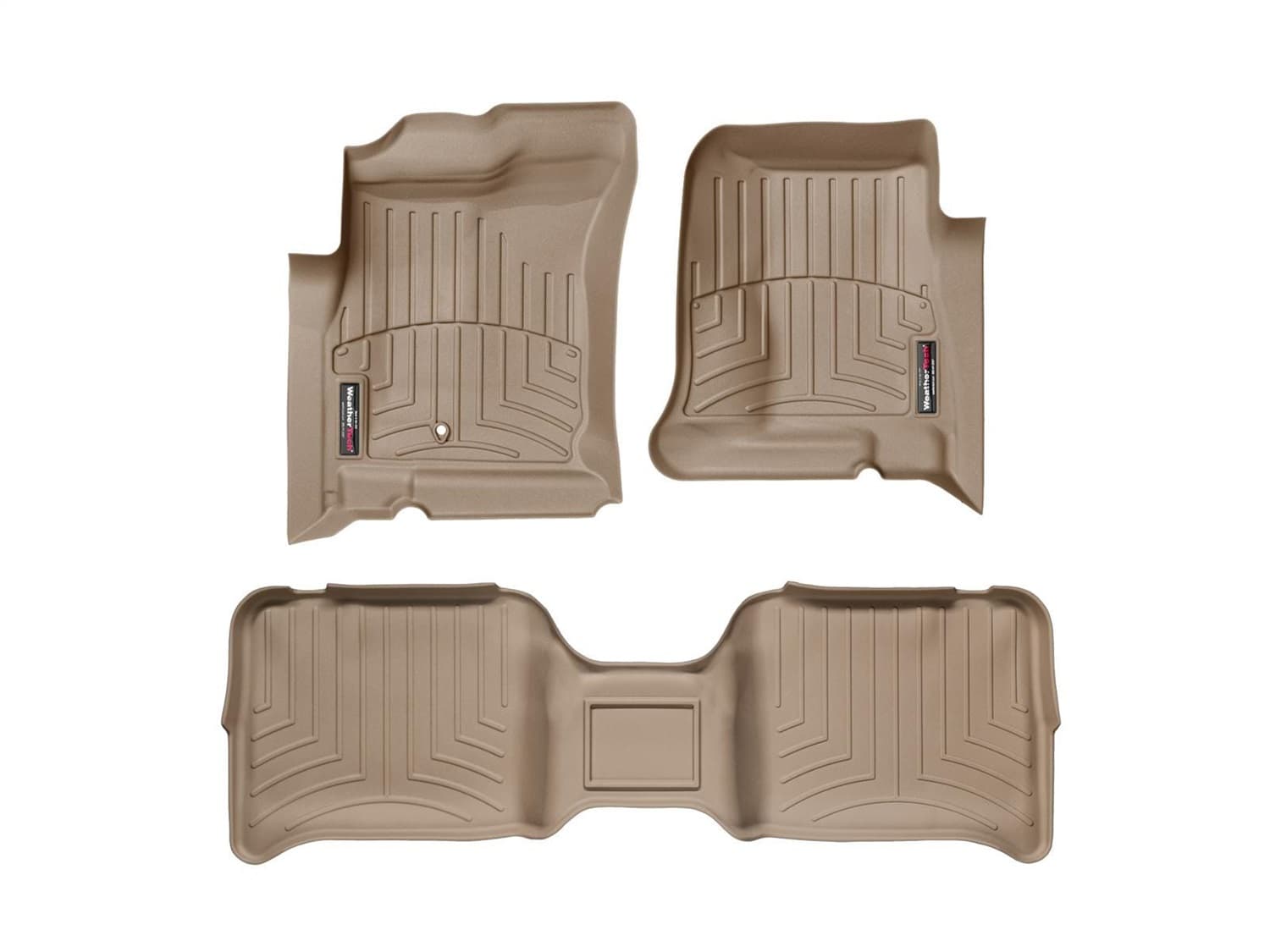 Weathertech - 45025-1-2 - Front and Rear - Floor Mat Set image 1