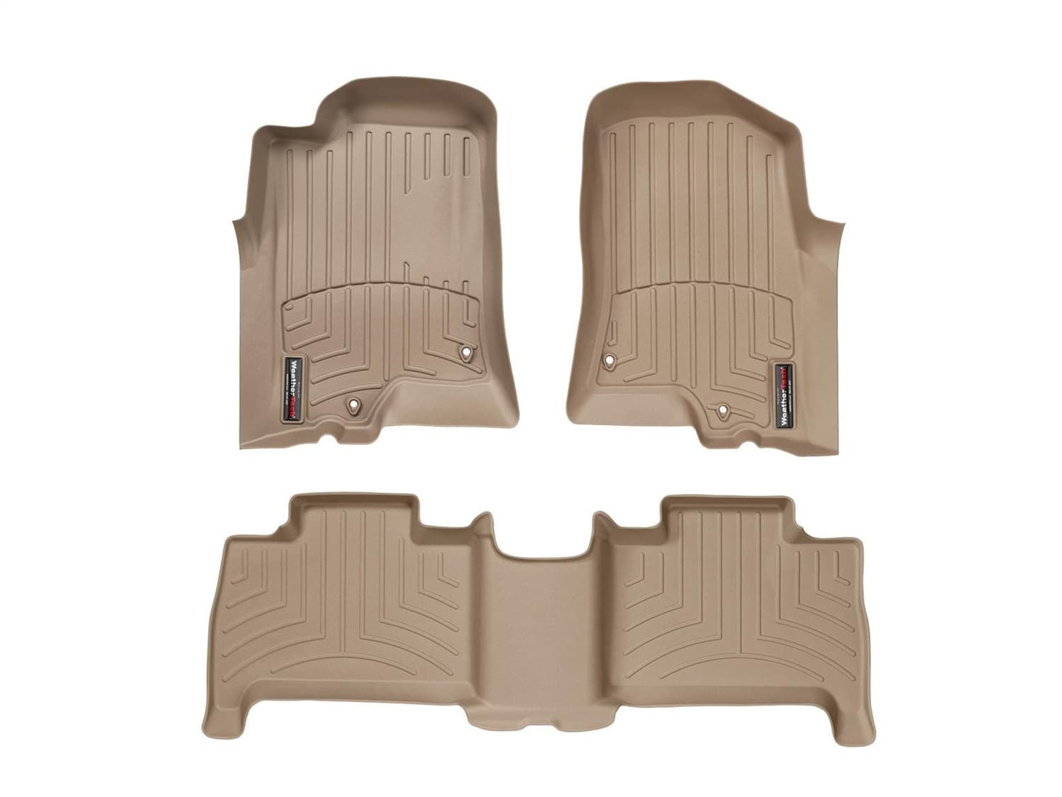Weathertech - 45034-1-2 - Front and Rear - Floor Mat Set image 1