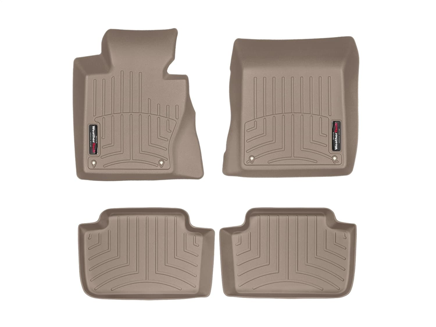 Weathertech - 45038-1-2 - Front and Rear - Floor Mat Set image 1