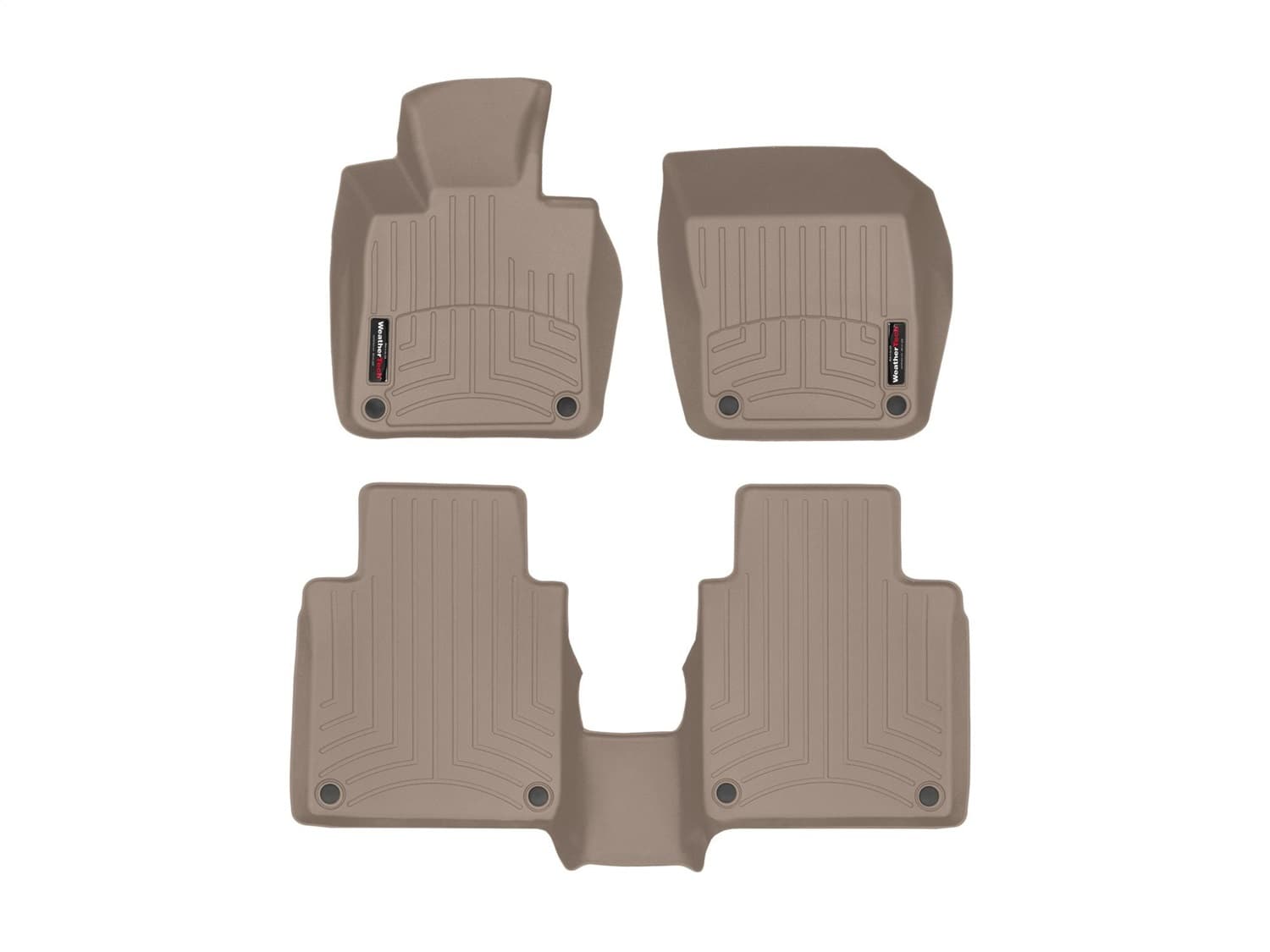Weathertech - 451018-1-3 - Front and Rear - Floor Mat Set image 1