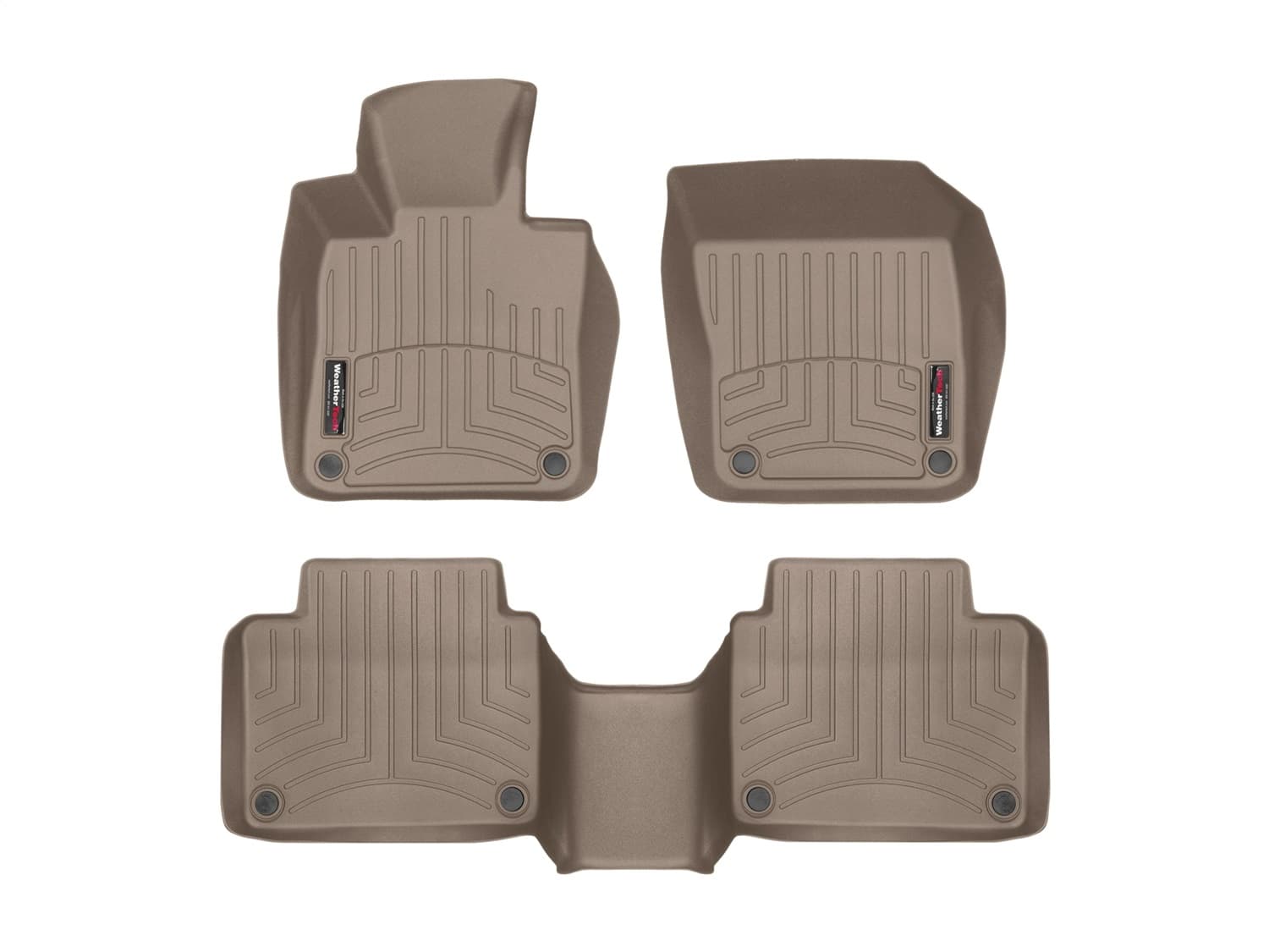 Weathertech - 451018-1-2 - Front and Rear - Floor Mat Set image 1