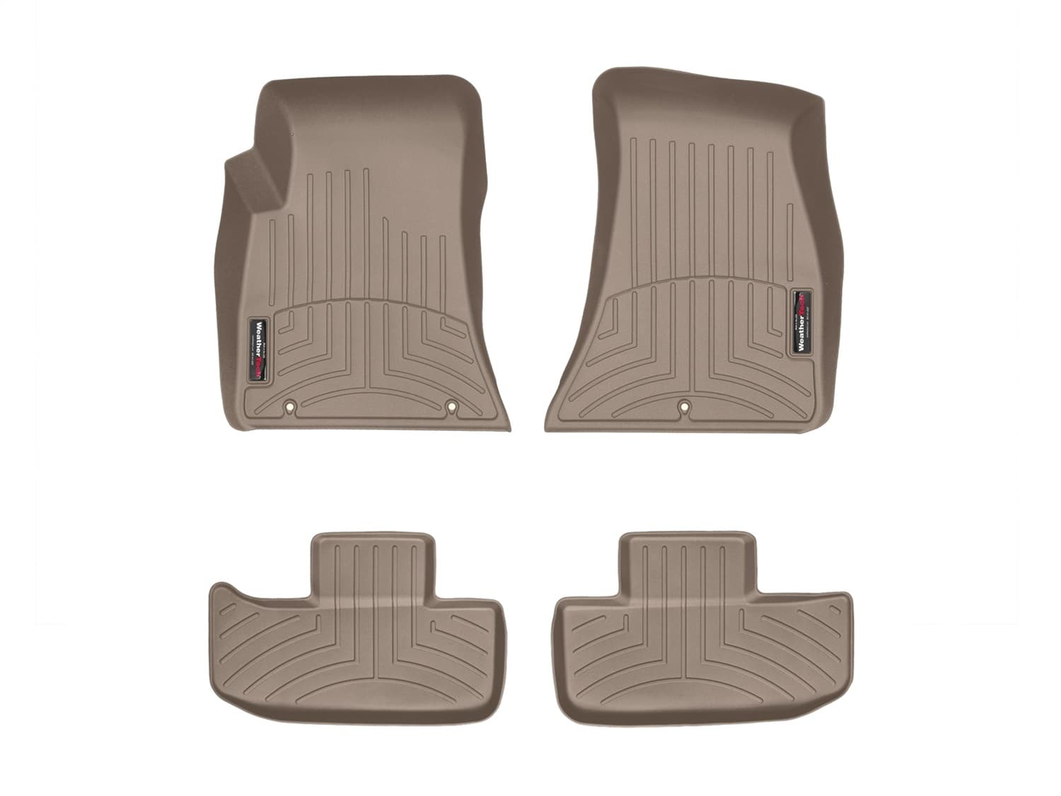 Weathertech - 4510491-453862 - Front and Rear - Floor Mat Set image 1