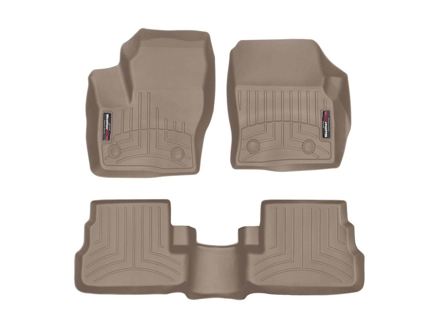 Weathertech - 4510521-454593 - Front and Rear - Floor Mat Set image 1