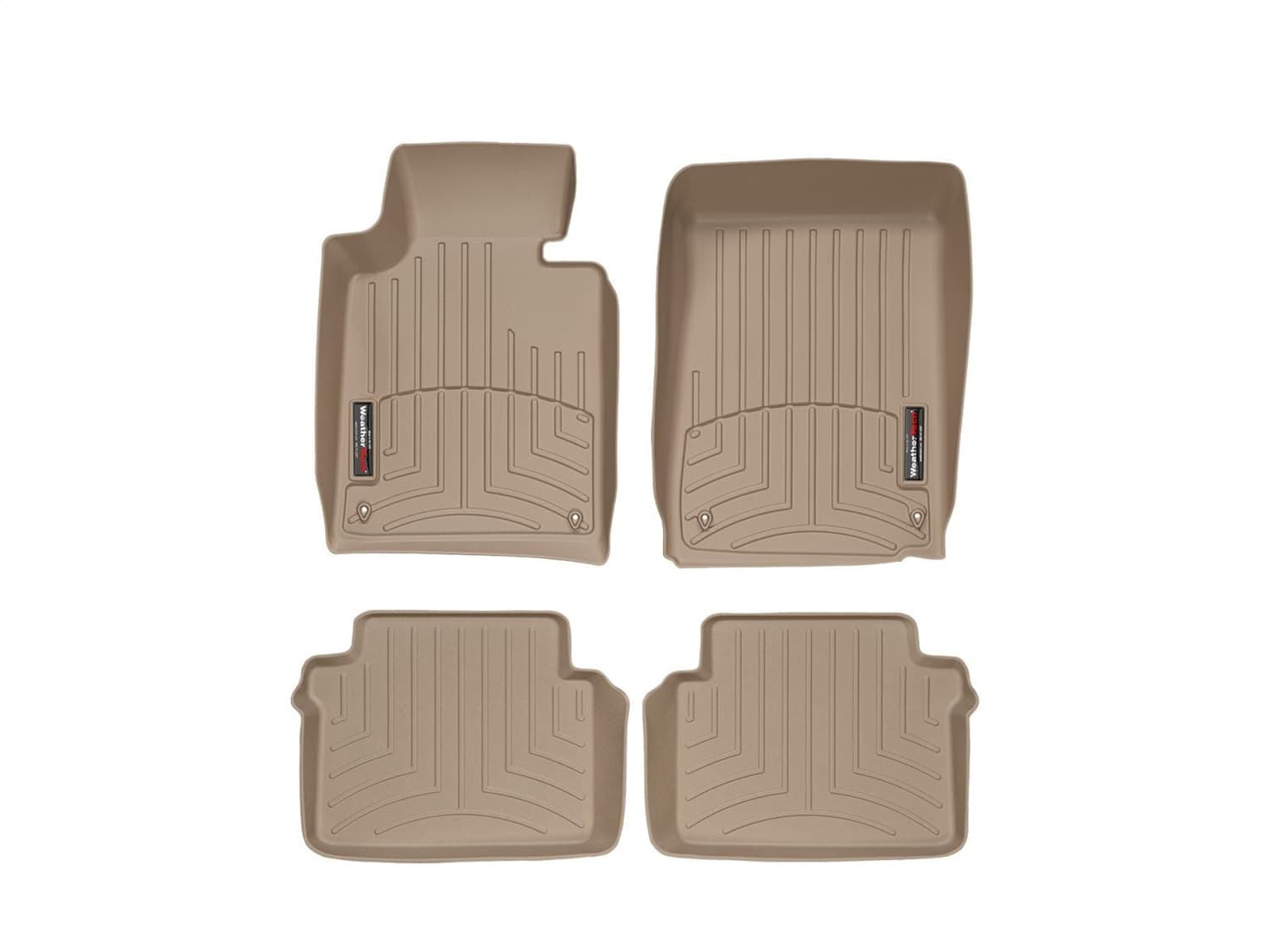 Weathertech - 45106-1-2 - Front and Rear - Floor Mat Set image 1