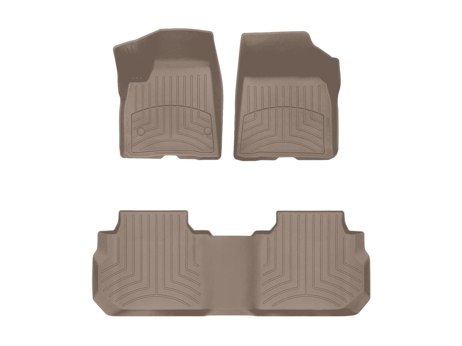 Weathertech - 451080-1-2IM - Front and Rear - Floor Mat Set image 1