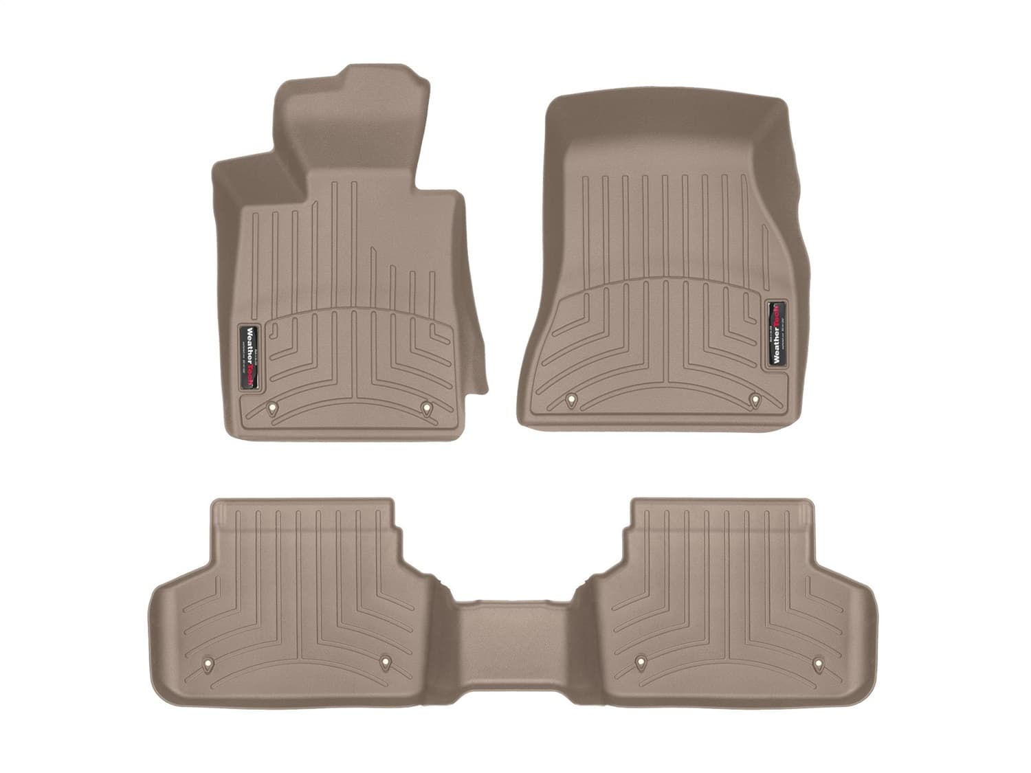 Weathertech - 451089-1-2 - Front and Rear - Floor Mat Set image 1