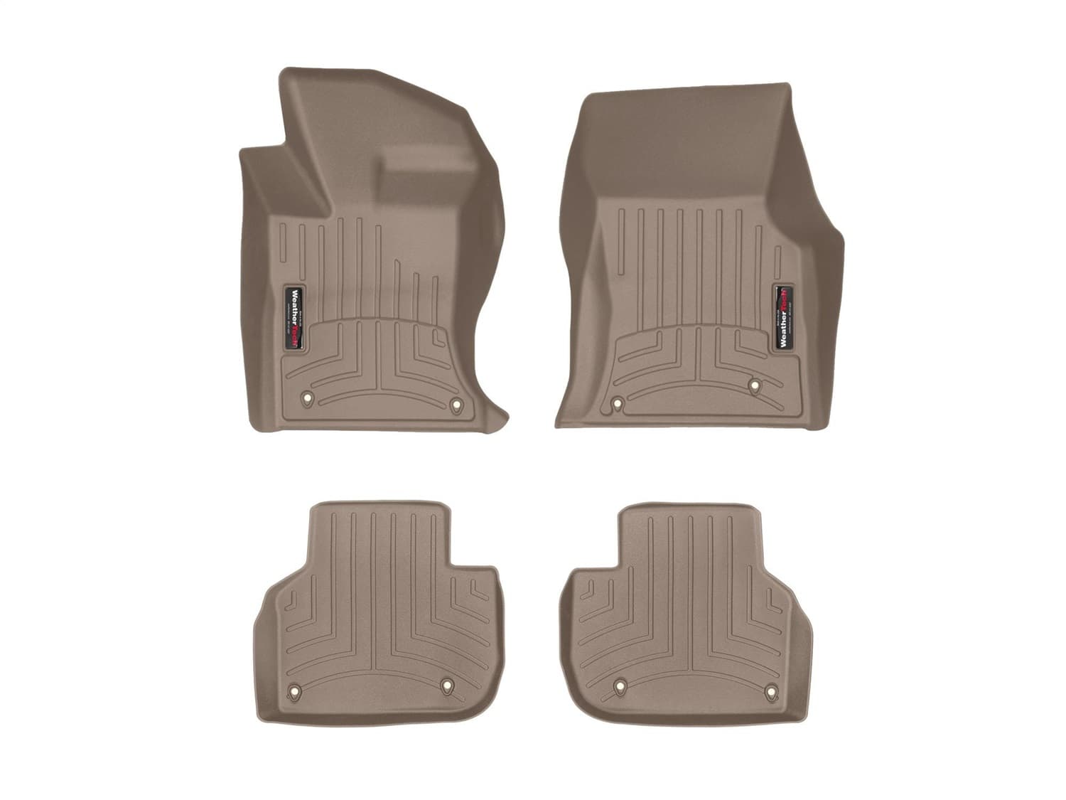 Weathertech - 4511031-4510032 - Front and Rear - Floor Mat Set image 1