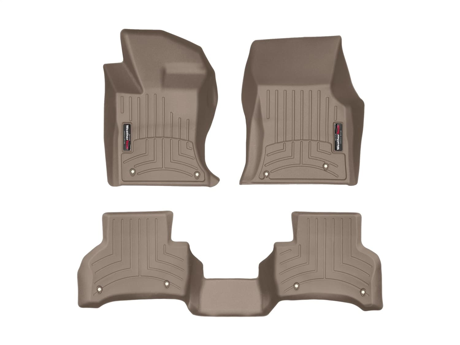 Weathertech - 4511031-458642 - Front and Rear - Floor Mat Set image 1