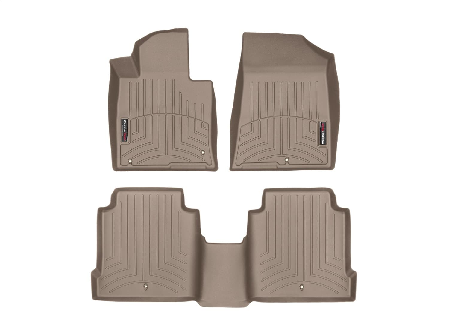 Weathertech - 451114-1-2 - Front and Rear - Floor Mat Set image 1