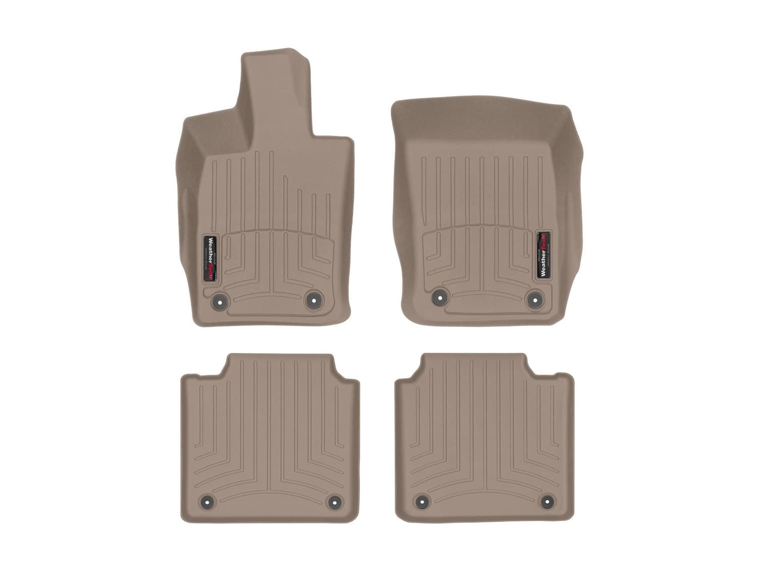 Weathertech - 451180-1-3 - Front and Rear - Floor Mat Set image 1