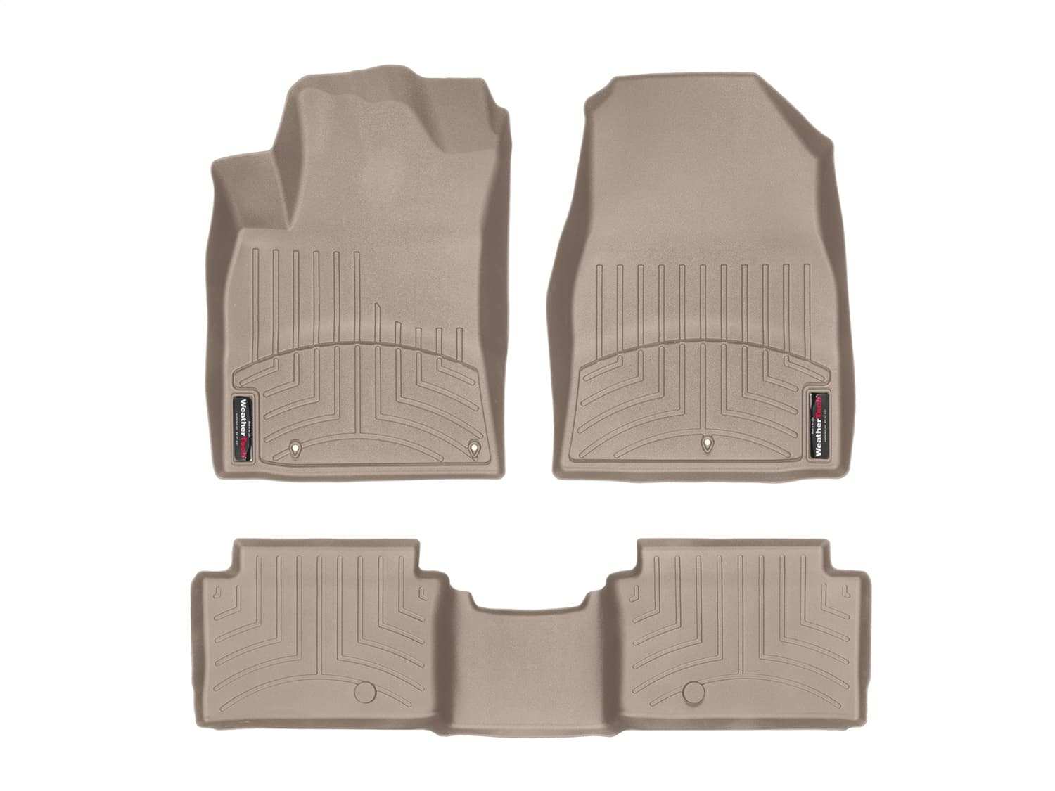 Weathertech - 451201-1-2 - Front and Rear - Floor Mat Set image 1