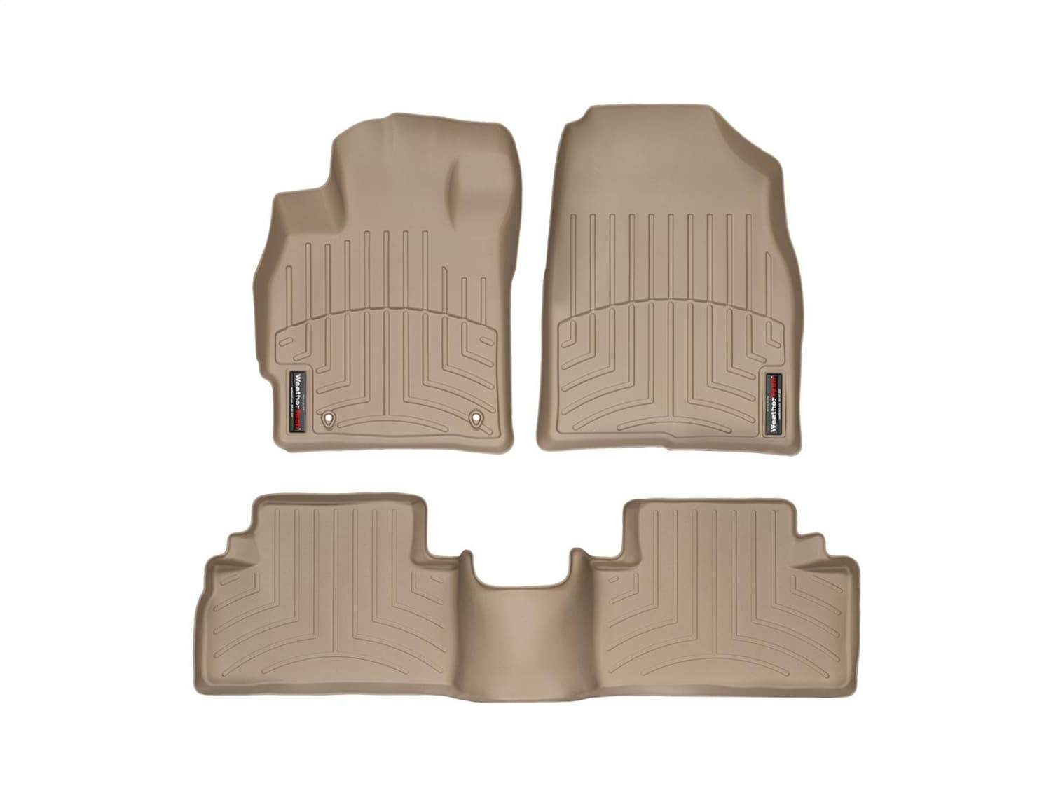 Weathertech - 45122-1-2 - Front and Rear - Floor Mat Set image 1