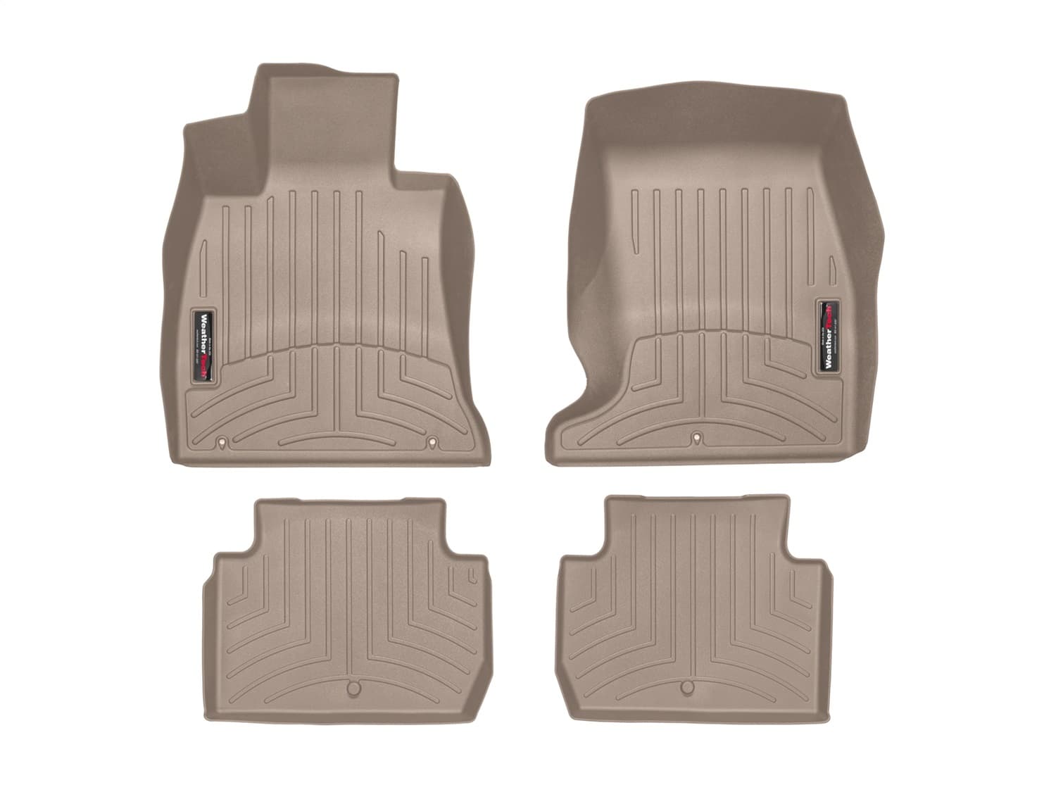 Weathertech - 451238-1-2 - Front and Rear - Floor Mat Set image 1