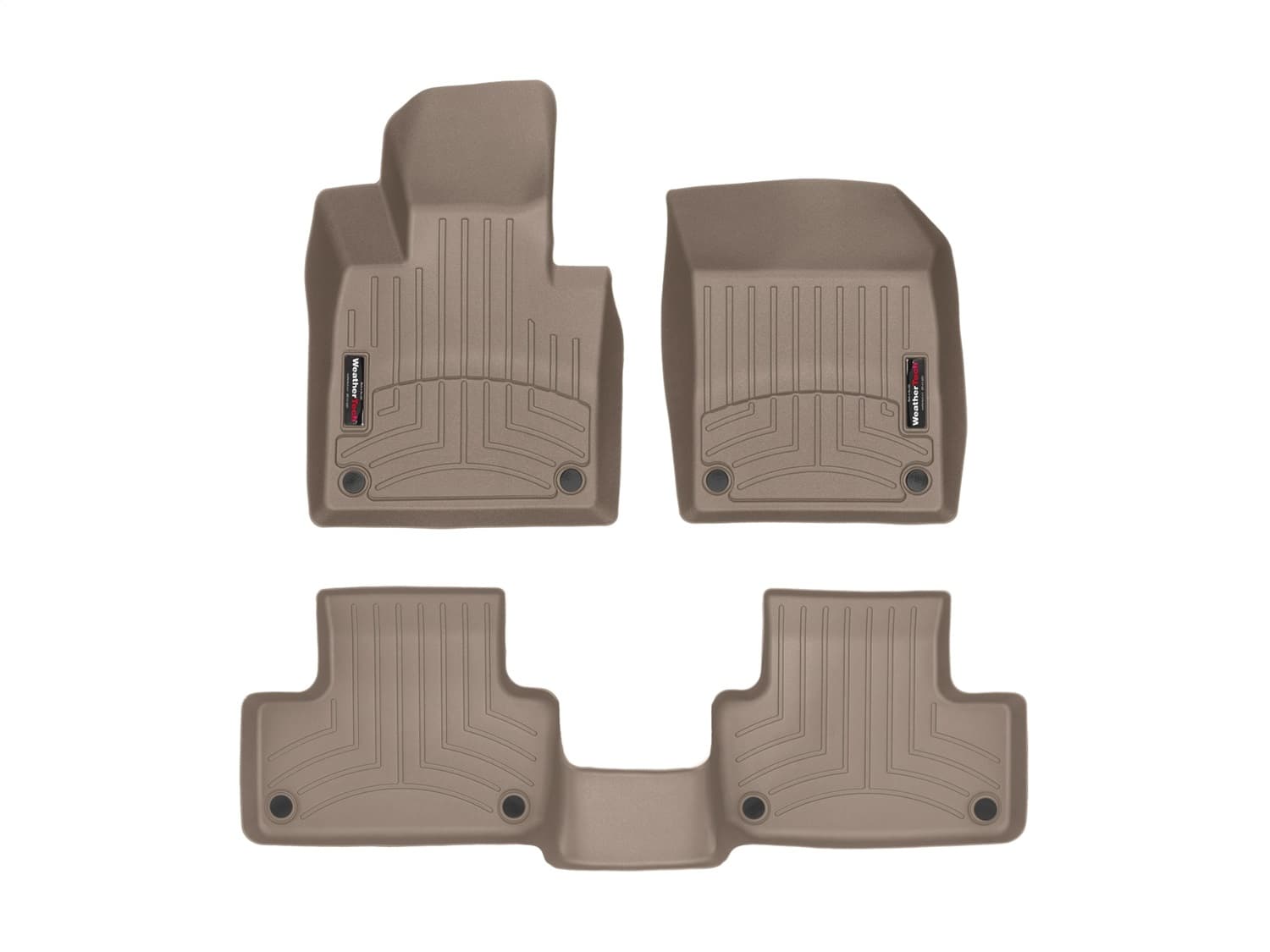 Weathertech - 451253-1-3 - Front and Rear - Floor Mat Set image 1