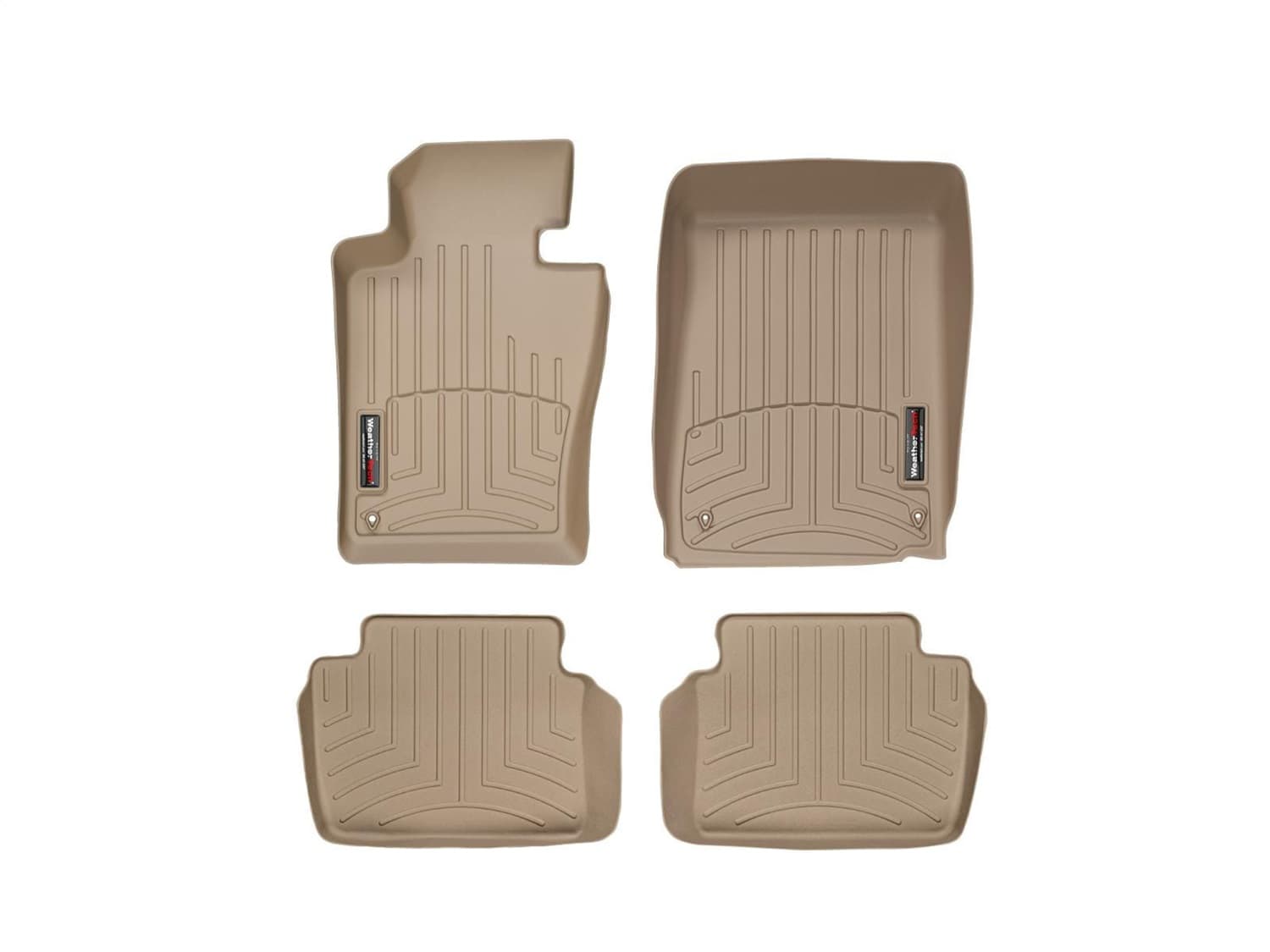 Weathertech - 45127-1-2 - Front and Rear - Floor Mat Set image 1