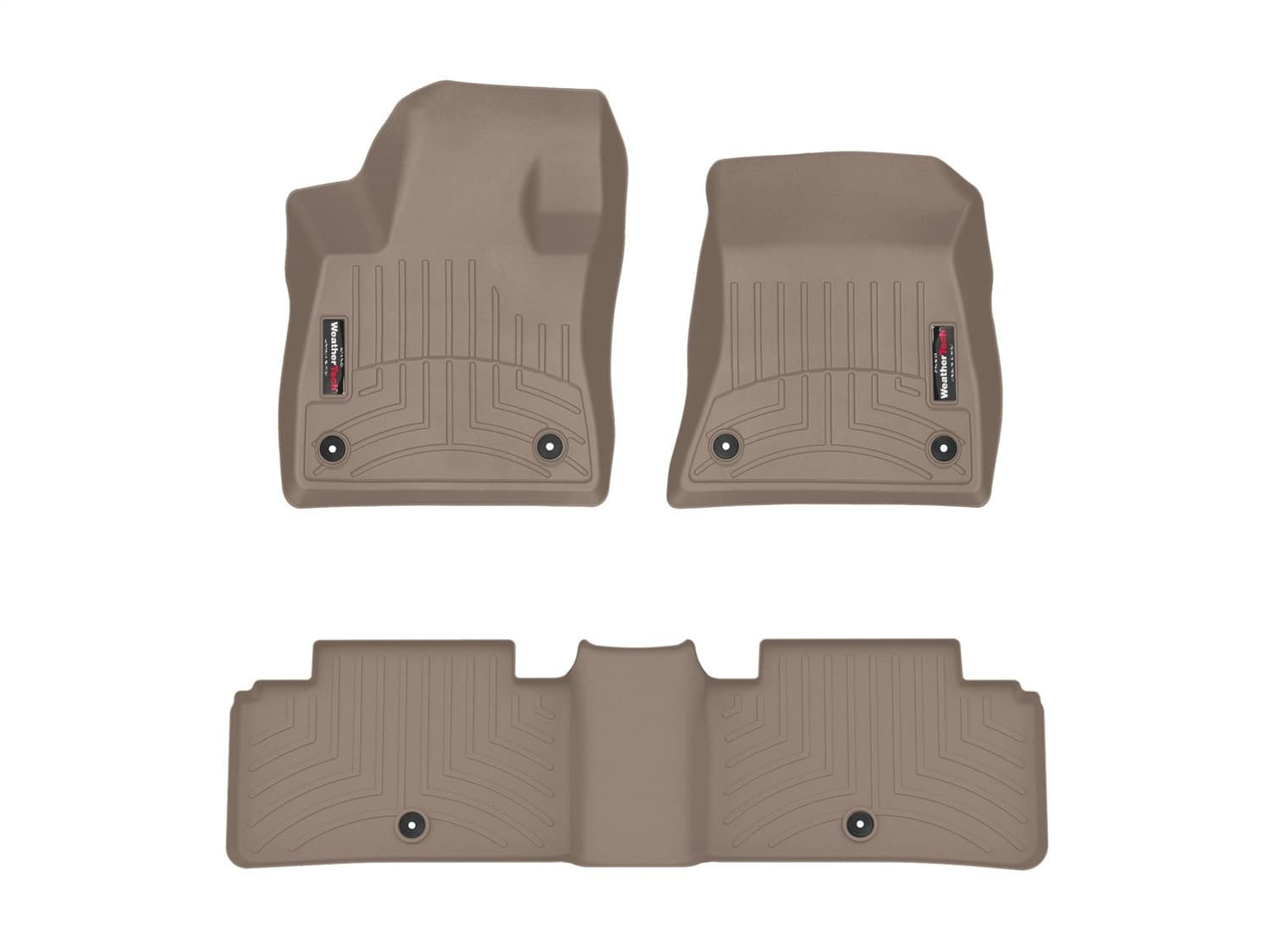 Weathertech - 451337-1-3 - Front and Rear - Floor Mat Set image 1