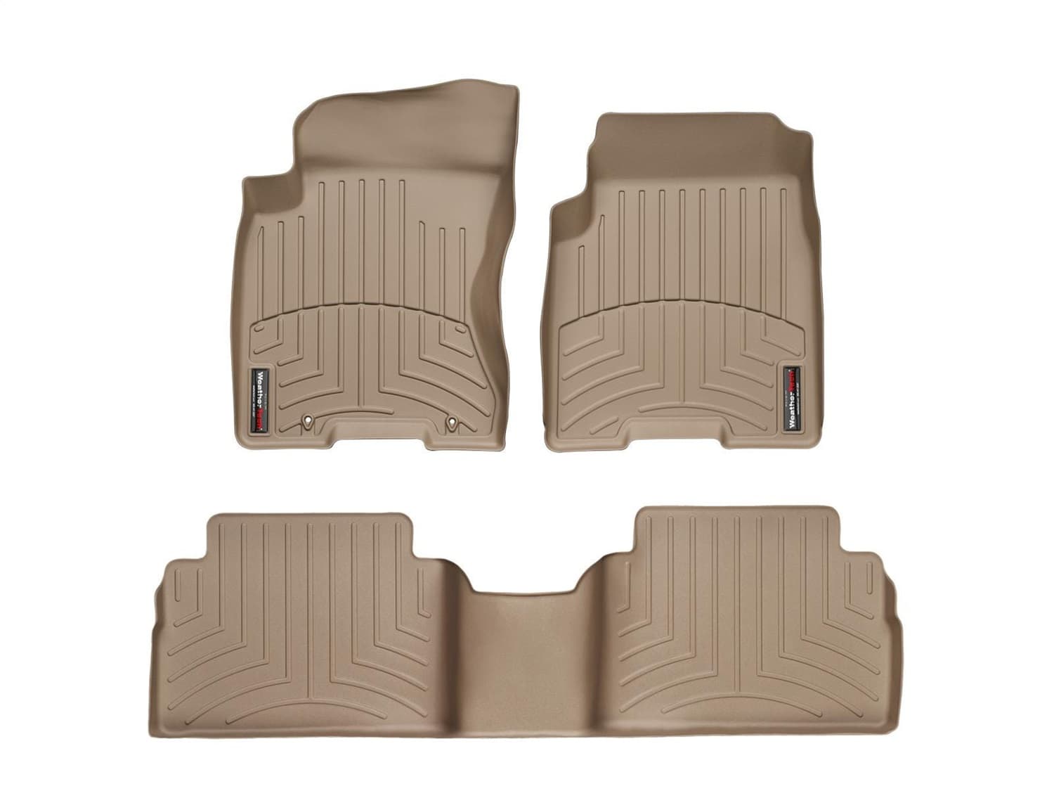 Weathertech - 45135-1-2 - Front and Rear - Floor Mat Set image 1