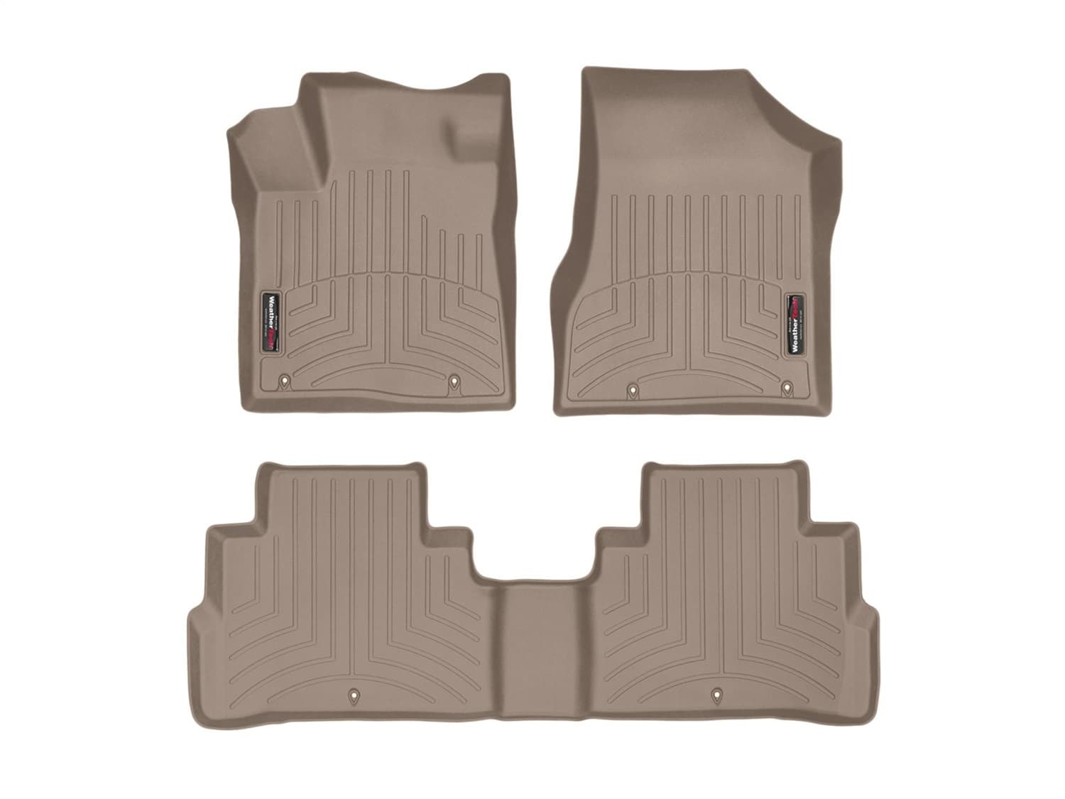 Weathertech - 4513881-4515242 - Front and Rear - Floor Mat Set image 1