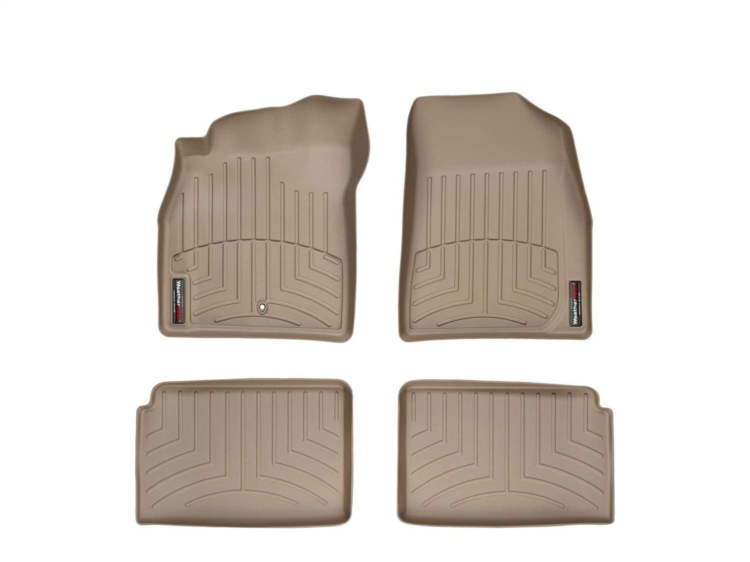 Weathertech - 45145-1-2 - Front and Rear - Floor Mat Set image 1