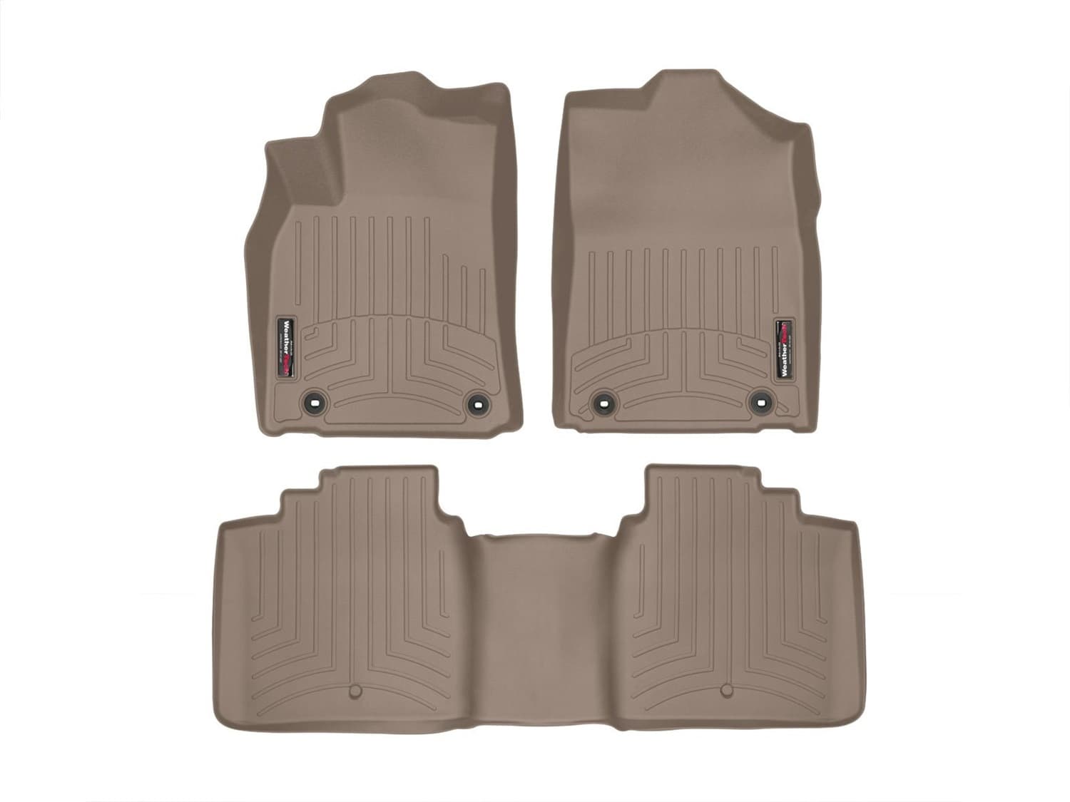 Weathertech - 4514591-454763 - Front and Rear - Floor Mat Set image 1