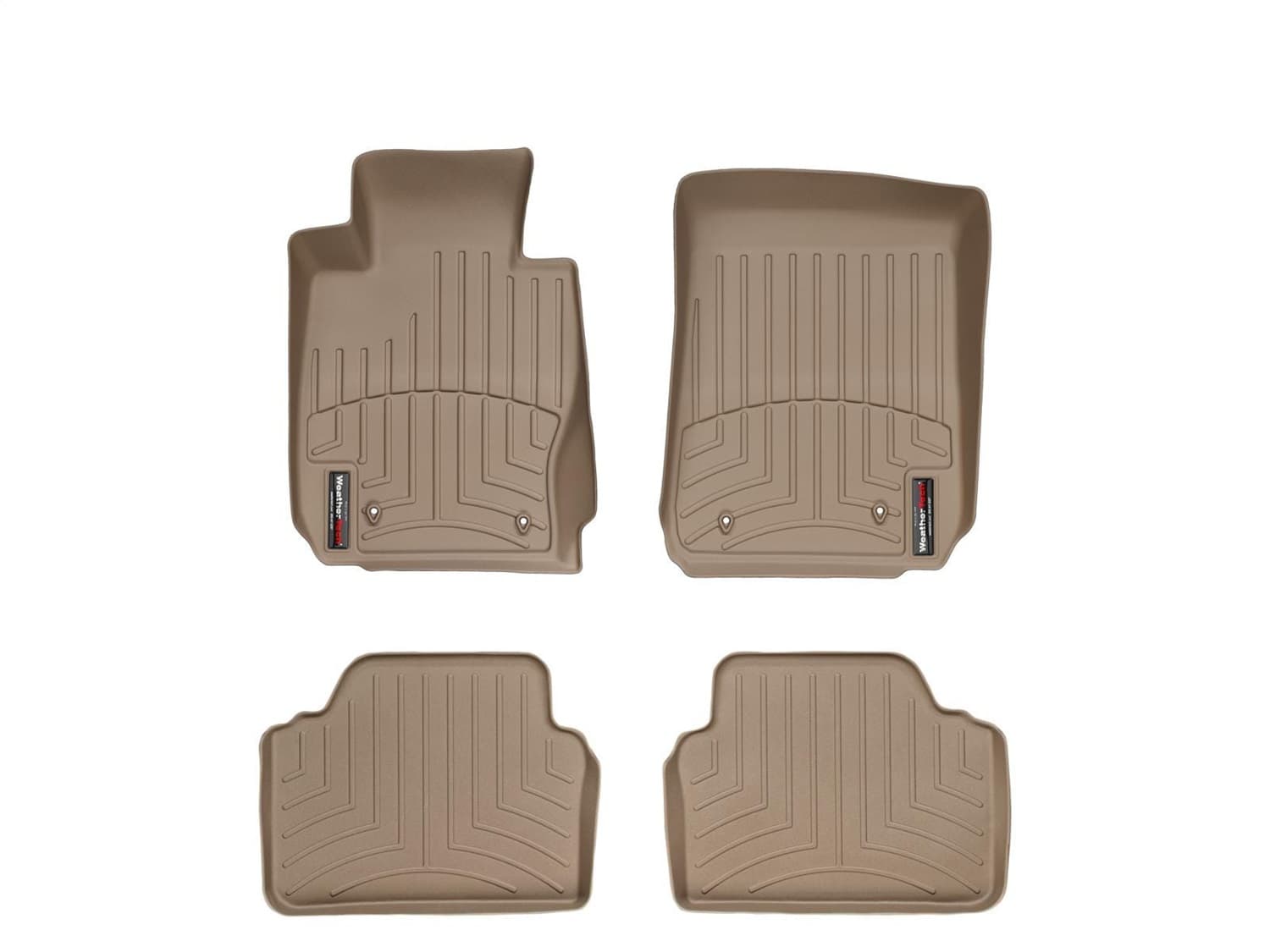 Weathertech - 45146-1-2 - Front and Rear - Floor Mat Set image 1