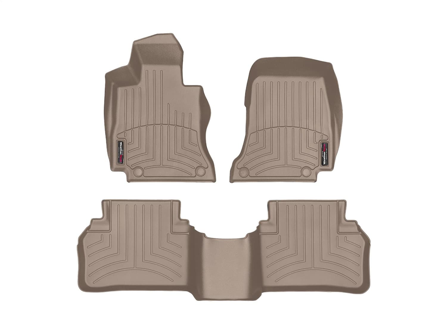 Weathertech - 451494-1-2 - Front and Rear - Floor Mat Set image 1