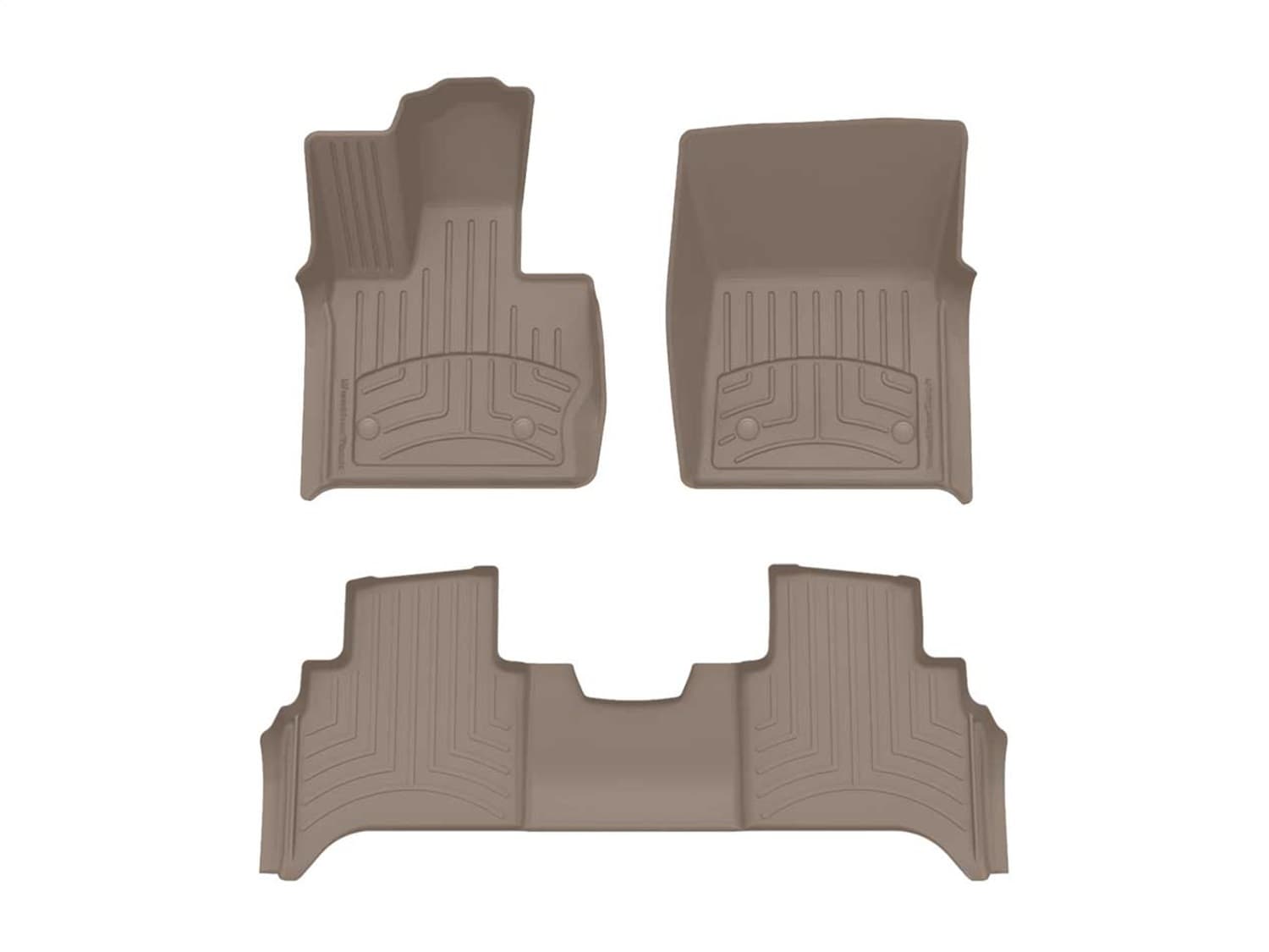 Weathertech - 451509-1-3 - Front and Rear - Floor Mat Set image 1