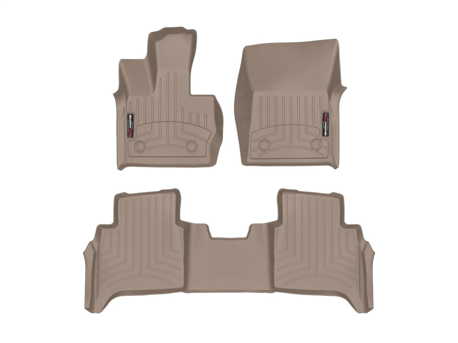 Weathertech - 451509-1-2 - Front and Rear - Floor Mat Set image 1