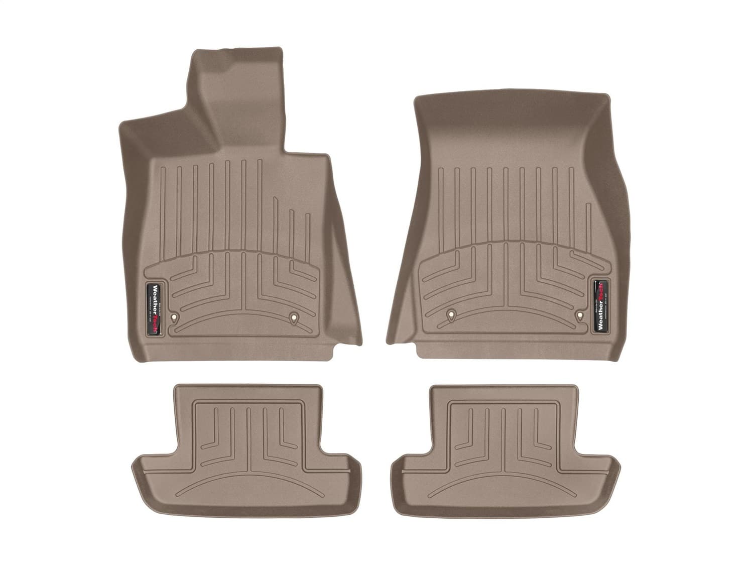 Weathertech - 451512-1-2 - Front and Rear - Floor Mat Set image 1