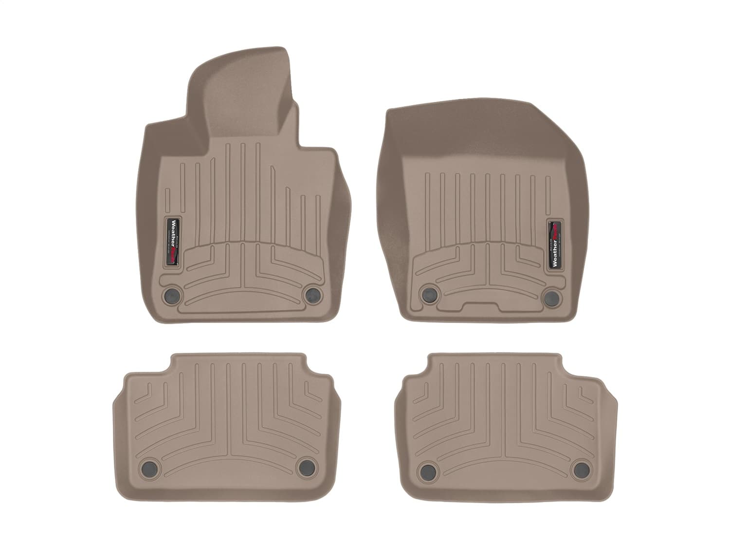 Weathertech - 451525-1-3 - Front and Rear - Floor Mat Set image 1