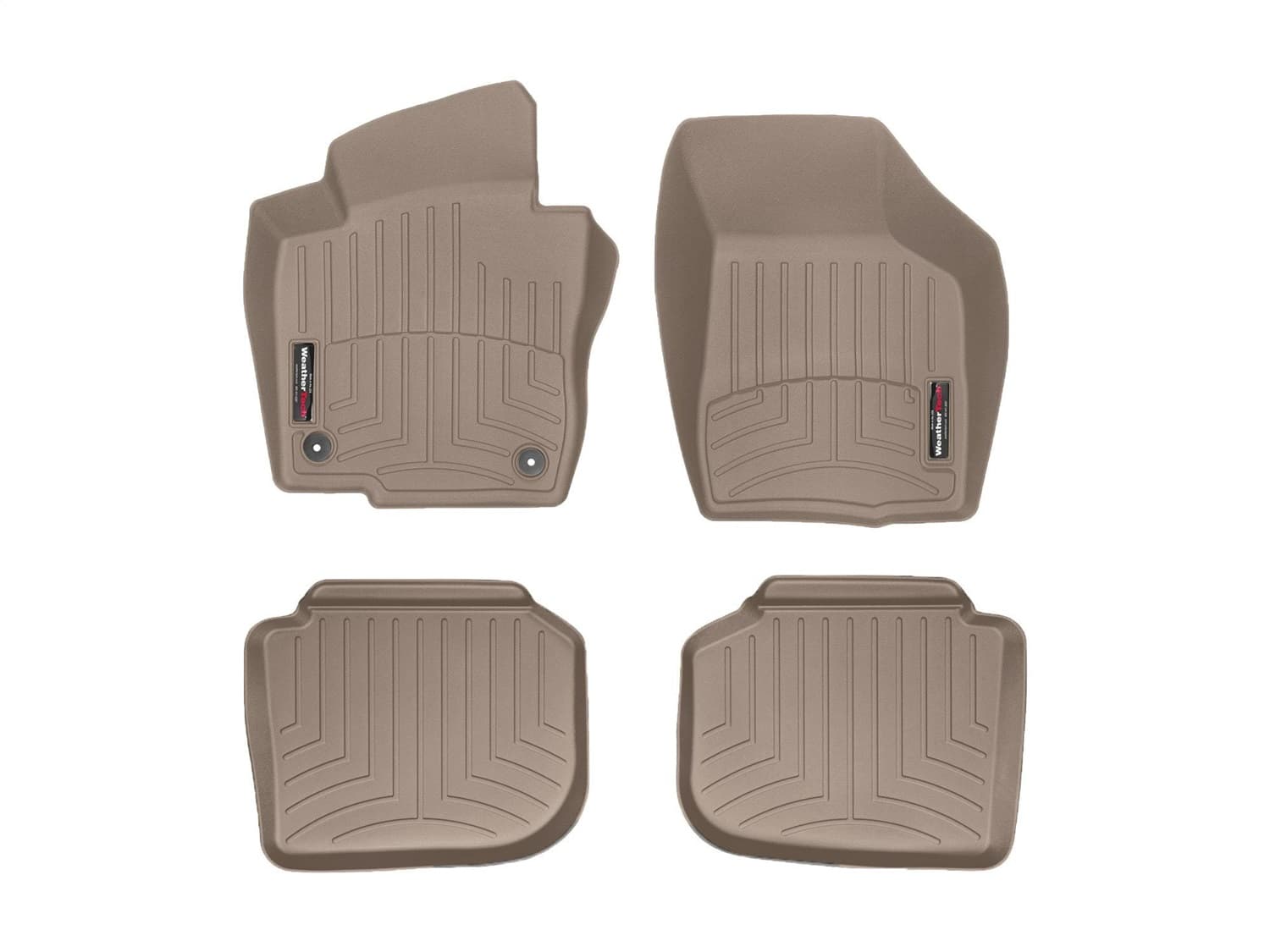Weathertech - 4515281-453842 - Front and Rear - Floor Mat Set image 1