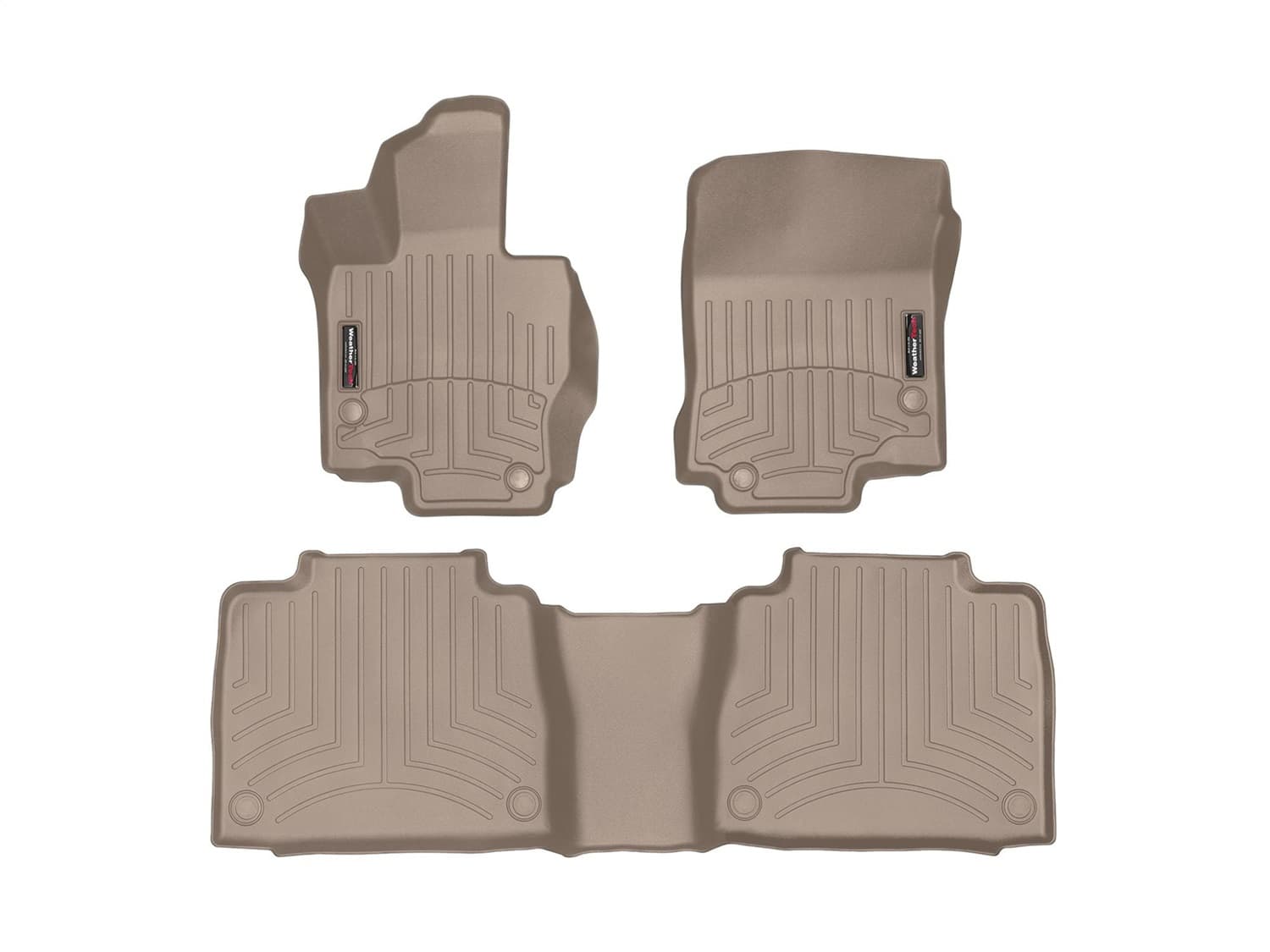 Weathertech - 451533-1-2 - Front and Rear - Floor Mat Set image 1