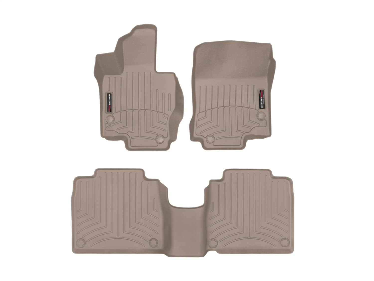 Weathertech - 4515331-4515955 - Front and Rear - Floor Mat Set image 1
