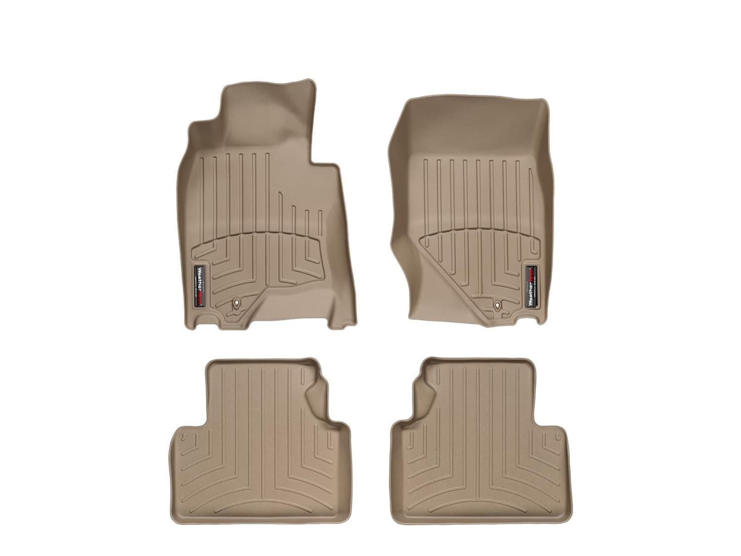 Weathertech - 45156-1-2 - Front and Rear - Floor Mat Set image 1