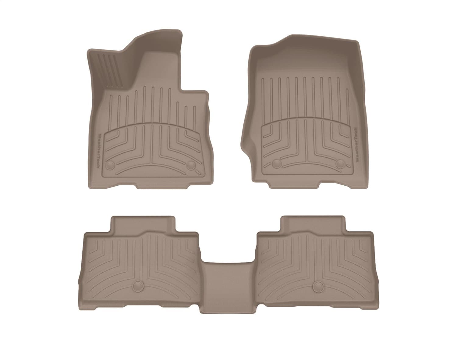 Weathertech - 451576-1-2IM - Front and Rear - Floor Mat Set image 1
