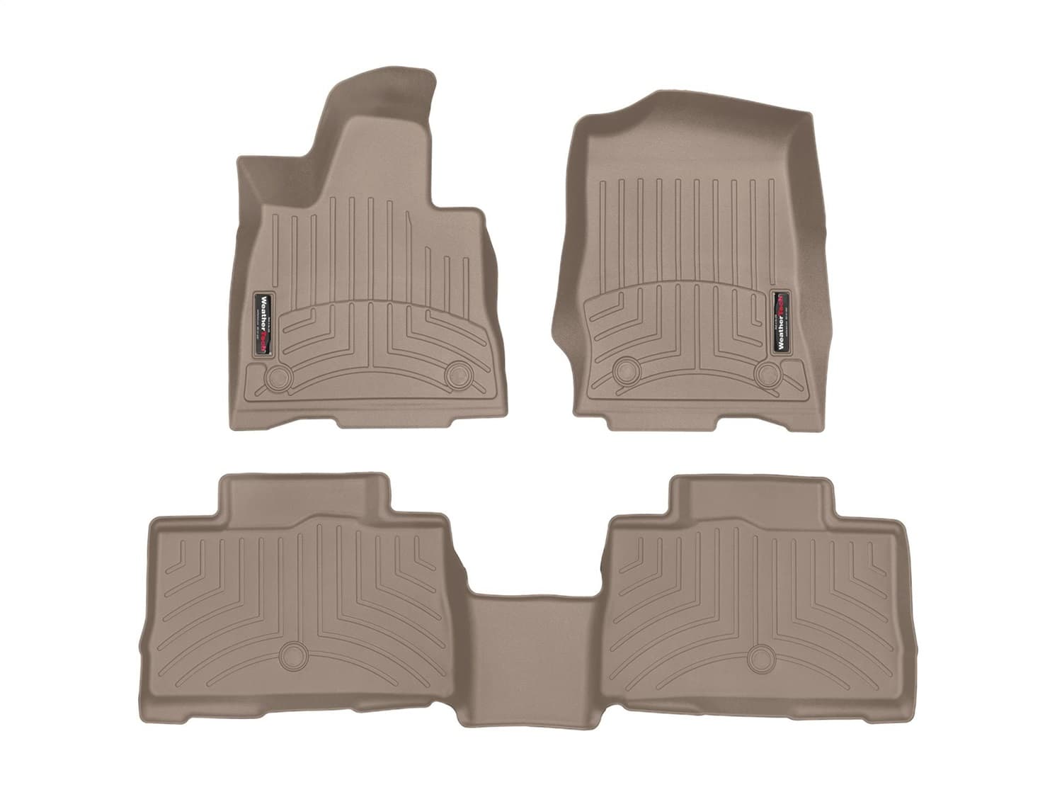Weathertech - 451576-1-2 - Front and Rear - Floor Mat Set image 1