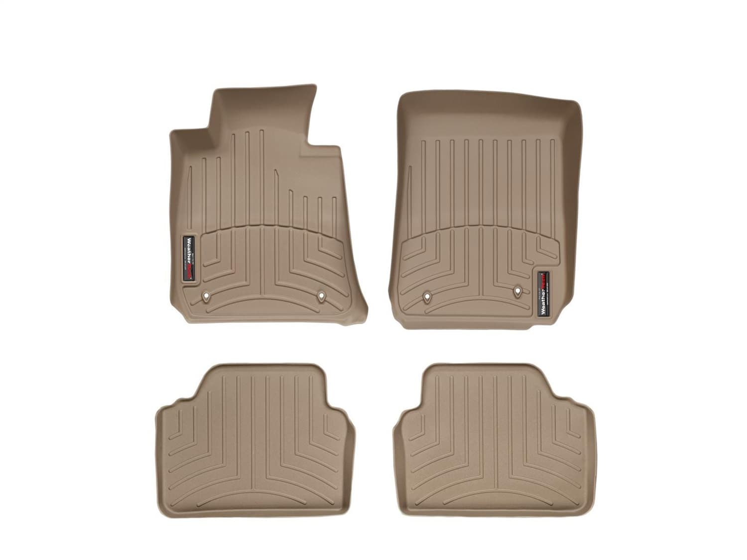 Weathertech - 451581-451462 - Front and Rear - Floor Mat Set image 1