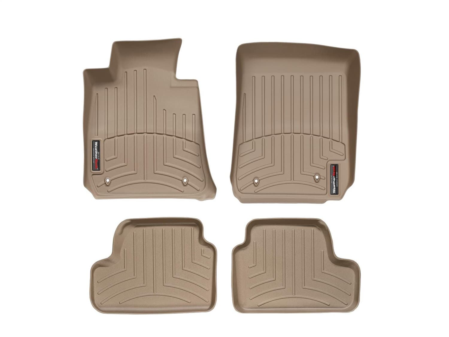 Weathertech - 451581-451464 - Front and Rear - Floor Mat Set image 1