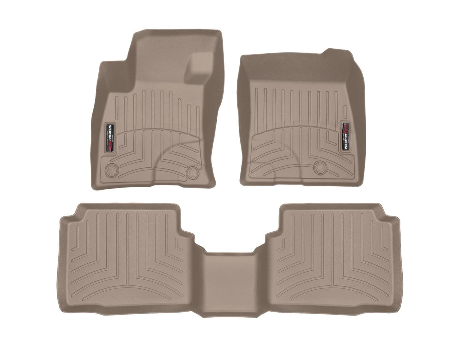 Weathertech - 451590-1-2 - Front and Rear - Floor Mat Set image 1