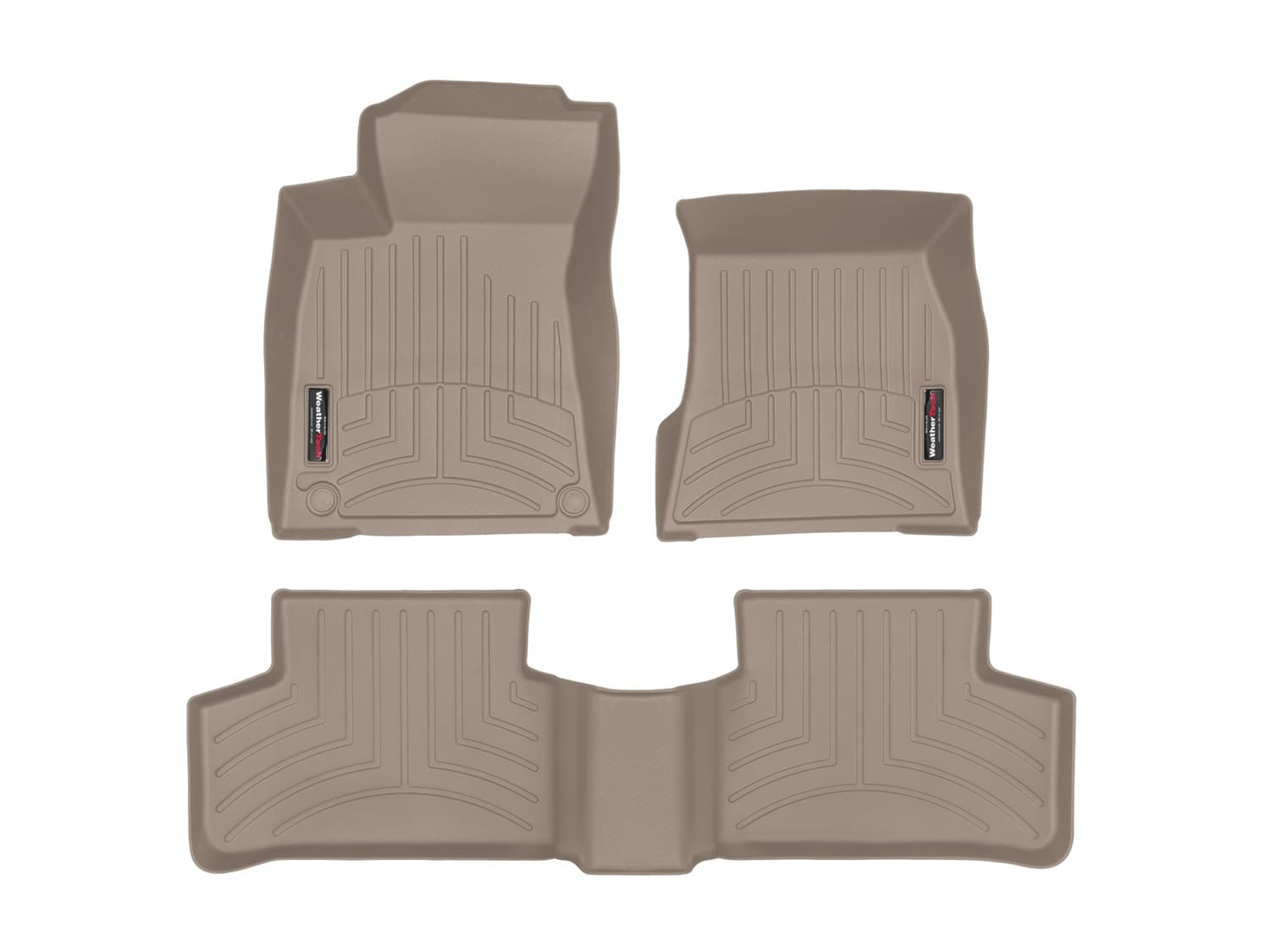 Weathertech - 451593-1-3 - Front and Rear - Floor Mat Set image 1