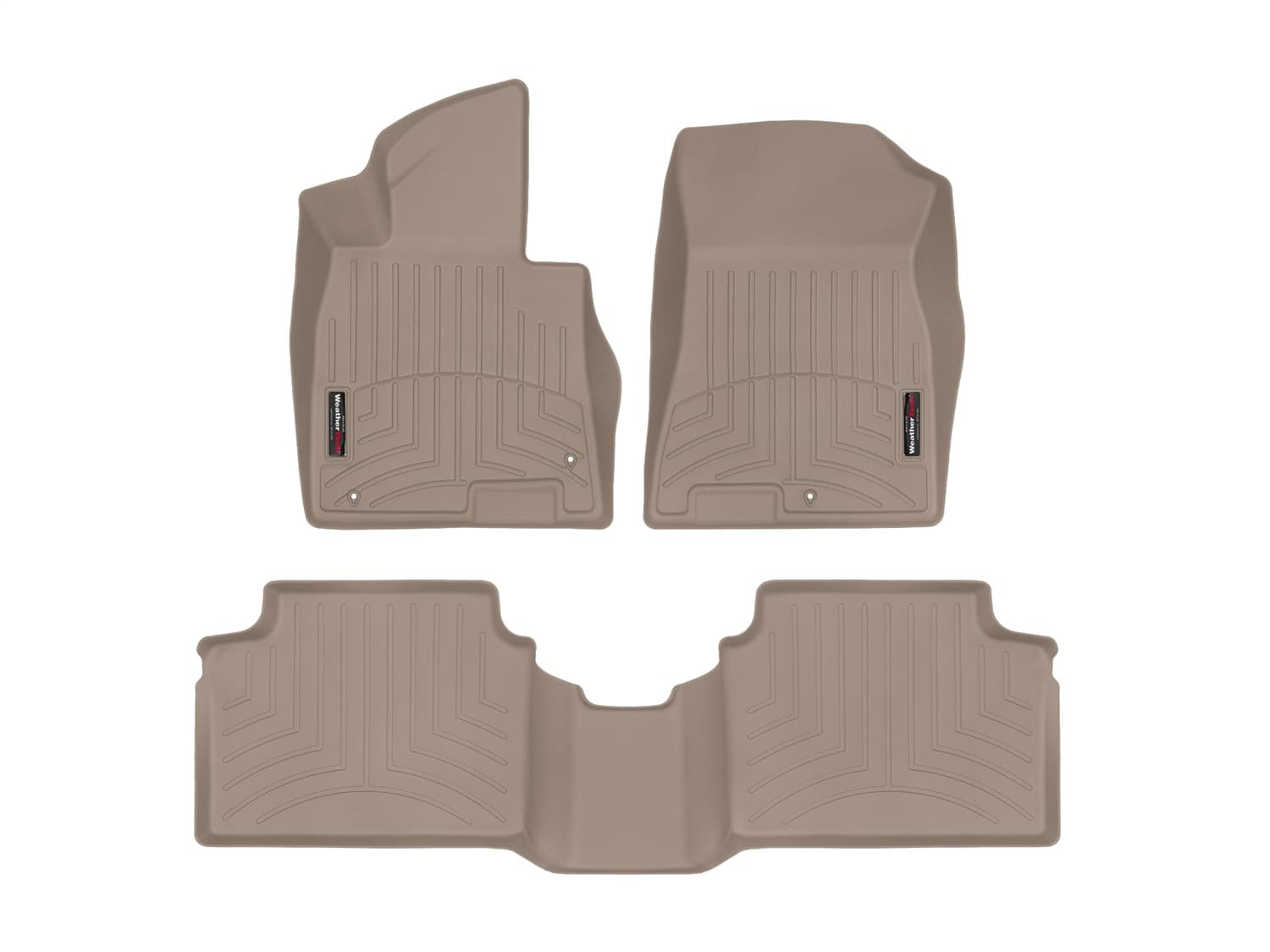 Weathertech - 451598-1-3 - Front and Rear - Floor Mat Set image 1