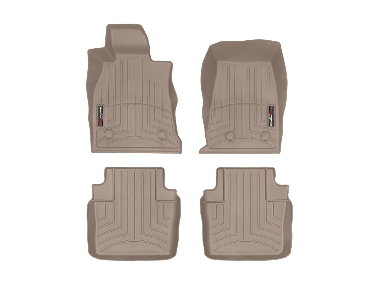 Weathertech - 451610-1-2 - Front and Rear - Floor Mat Set image 1