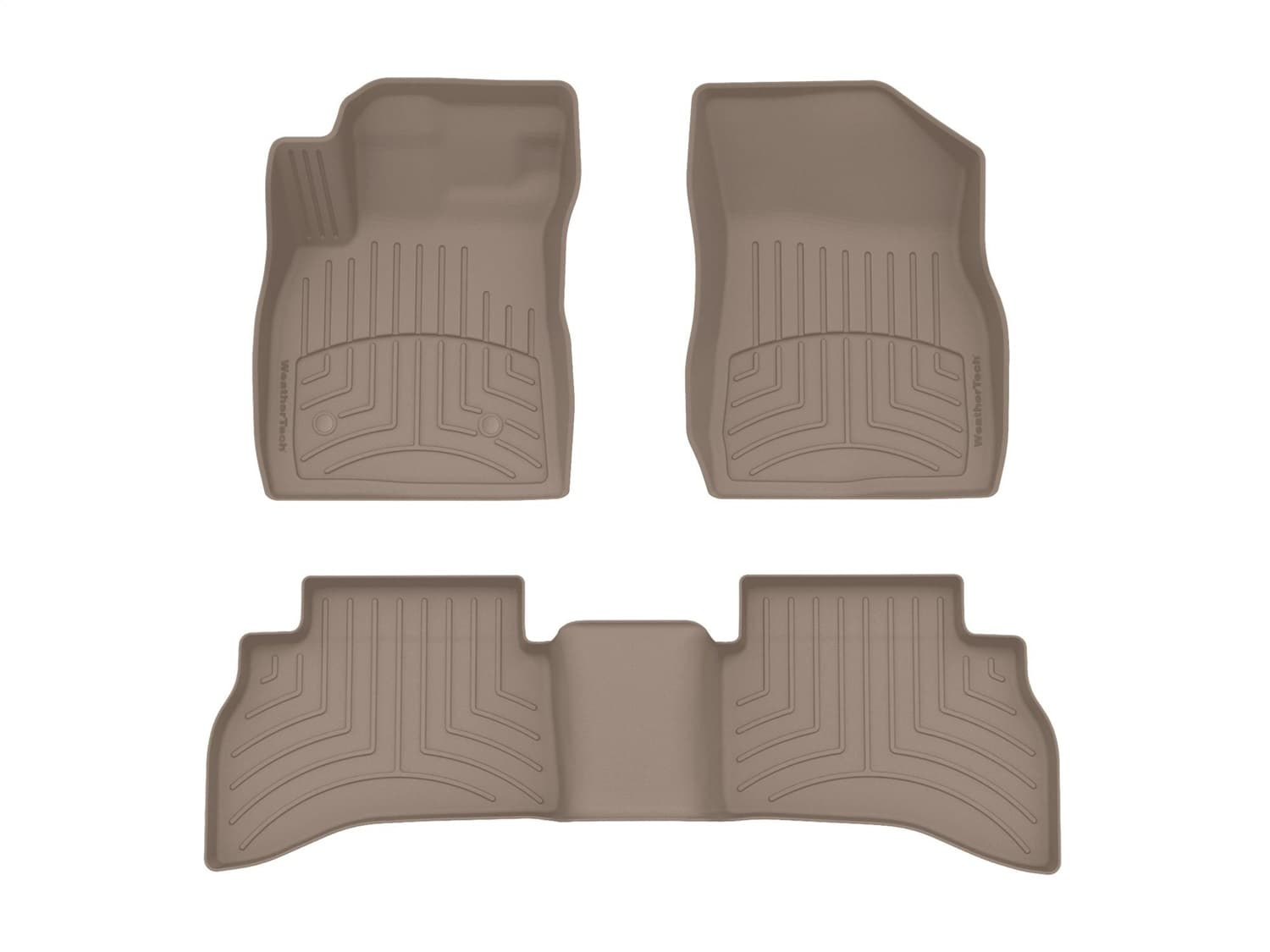 Weathertech - 451617-1-3IM - Front and Rear - Floor Mat Set image 1