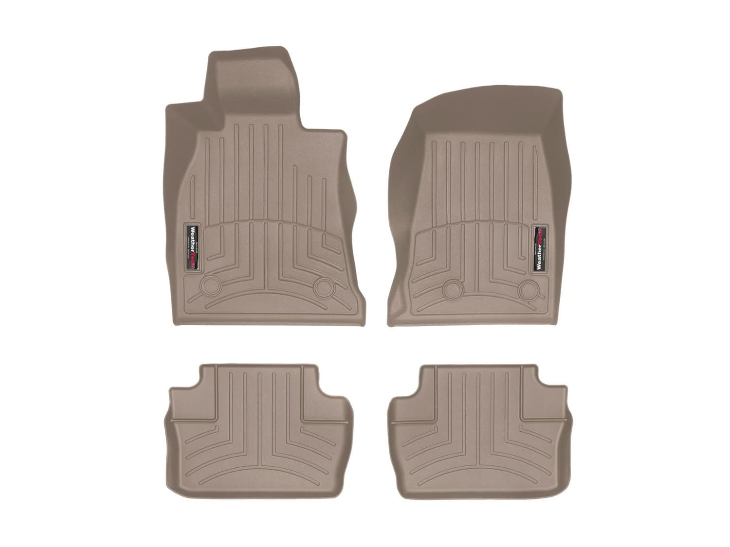 Weathertech - 451618-1-2 - Front and Rear - Floor Mat Set image 1