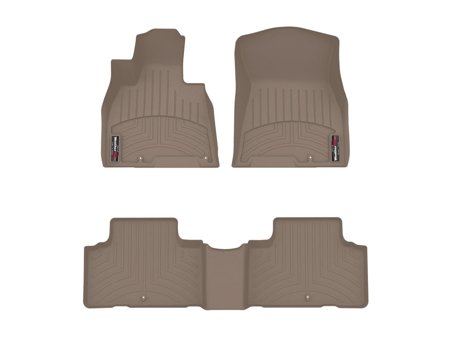 Weathertech - 451621-1-2 - Front and Rear - Floor Mat Set image 1